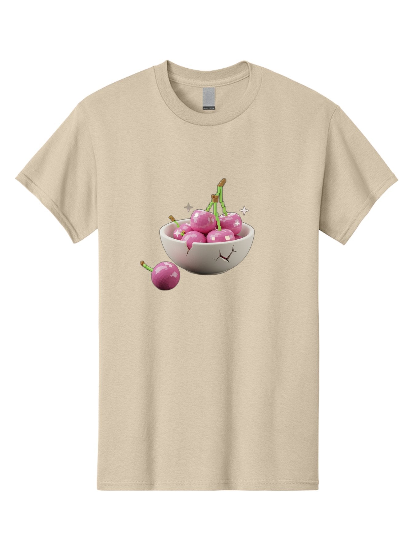 Cherries-In-Bowl-10 Men'S Graphic Tee, 100% Cotton, Comfortable Casual Summer Wear, Machine Washable, Vintage Camera, Old Camera, Antique Camera, Black Camera, Classic Photography, Photography Equipment, Nostalgic Device, Film Camera, Bai674 10