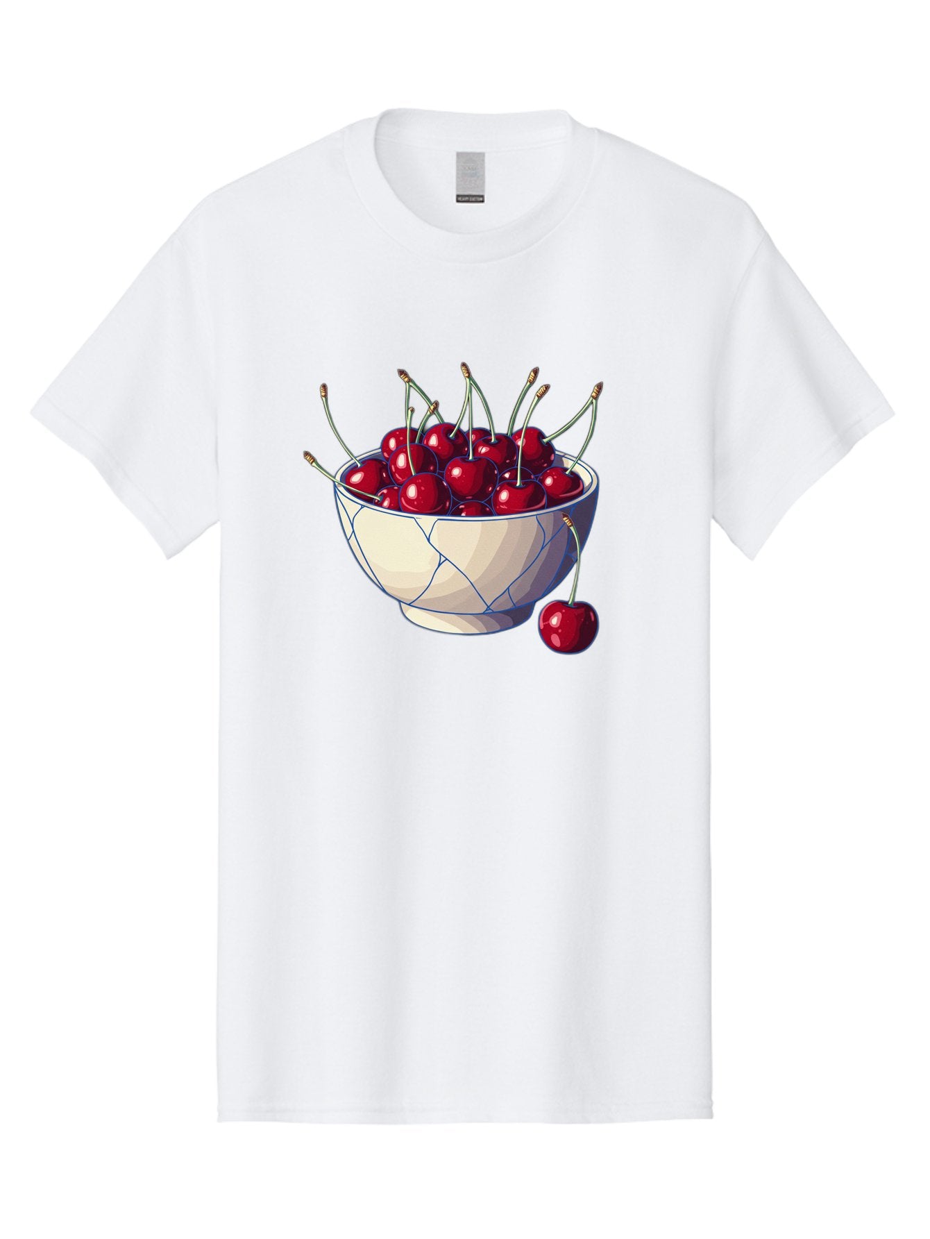 Cherries-In-Bowl-12 Men'S Graphic Tee, 100% Cotton, Comfortable Casual Summer Wear, Machine Washable, Vintage Camera, Old Camera, Antique Camera, Black Camera, Classic Photography, Photography Equipment, Nostalgic Device, Film Camera, Bai676 15