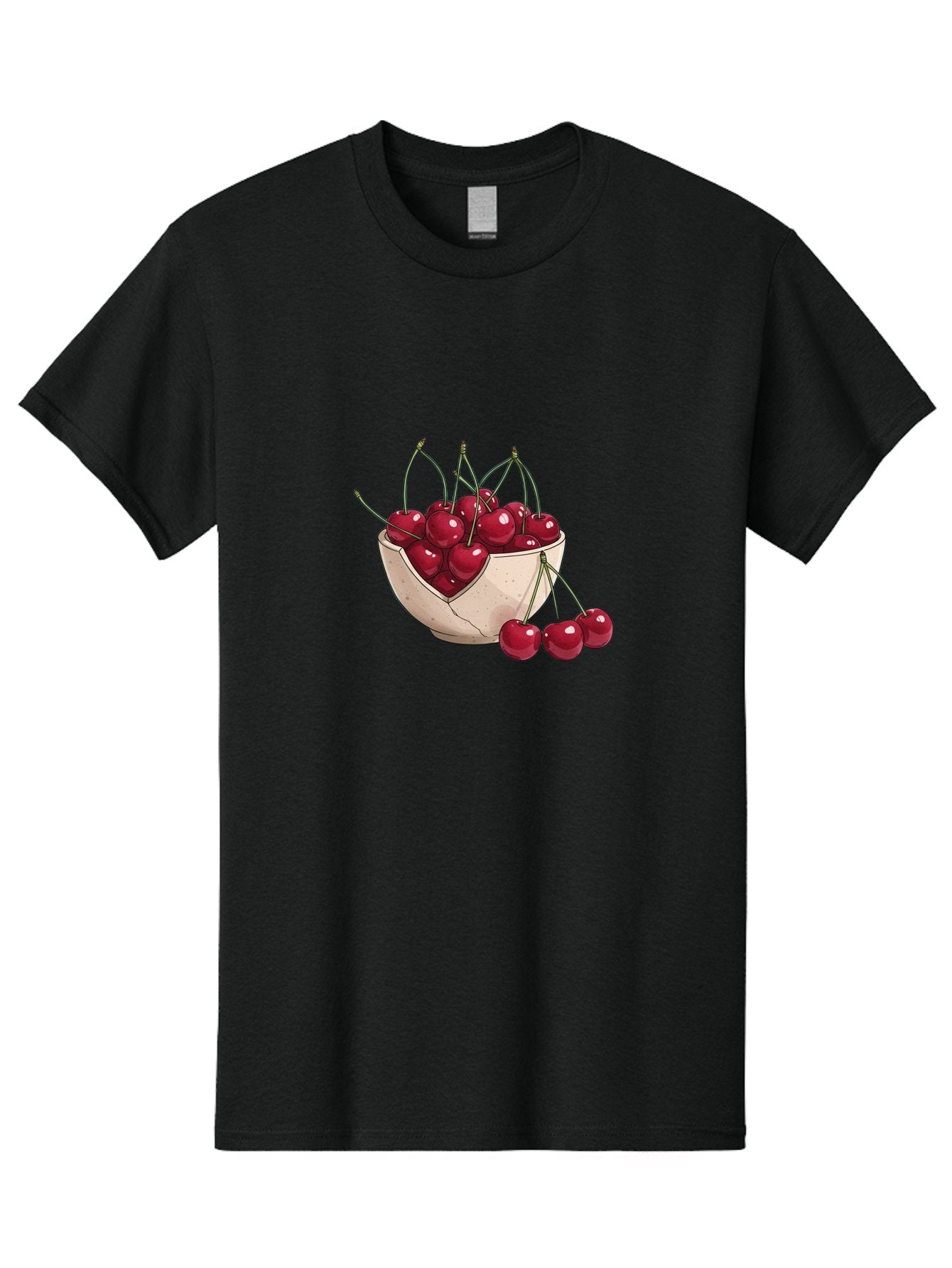 Cherries-In-Bowl-13 Men'S Graphic Tee, 100% Cotton, Comfortable Casual Summer Wear, Machine Washable, Vintage Camera, Old Camera, Antique Camera, Black Camera, Classic Photography, Photography Equipment, Nostalgic Device, Film Camera, Bai677 15