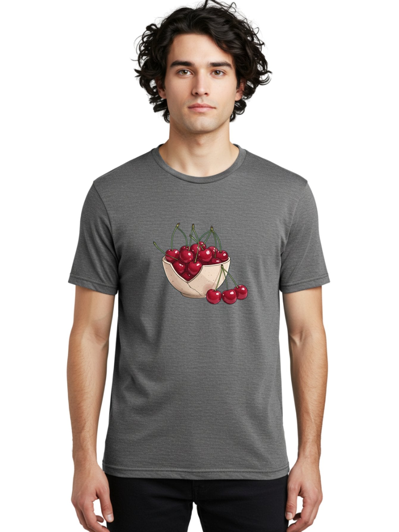 Cherries-In-Bowl-13 Men'S Graphic Tee, 100% Cotton, Comfortable Casual Summer Wear, Machine Washable, Vintage Camera, Old Camera, Antique Camera, Black Camera, Classic Photography, Photography Equipment, Nostalgic Device, Film Camera, Bai677 29