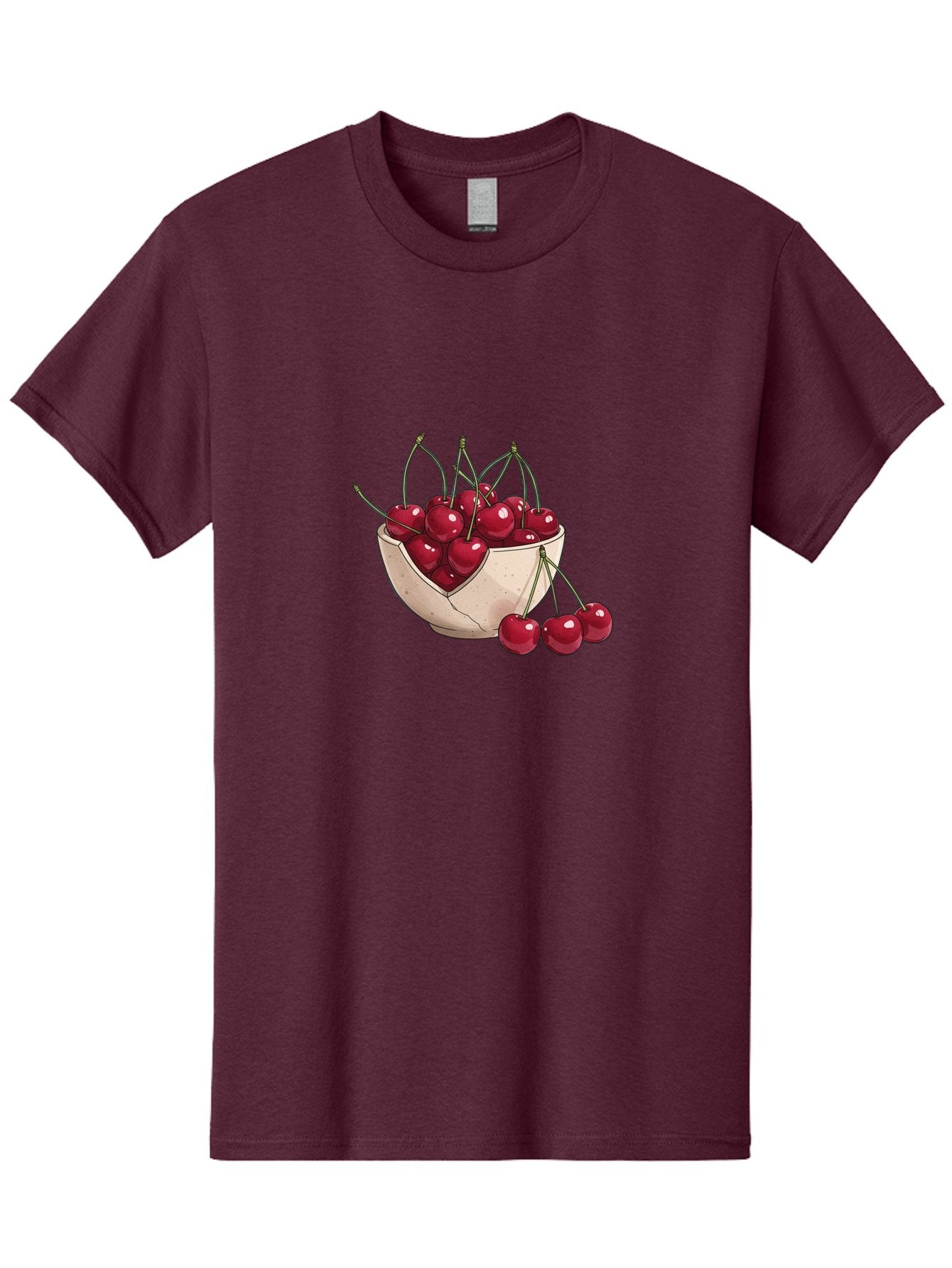 Cherries-In-Bowl-13 Men'S Graphic Tee, 100% Cotton, Comfortable Casual Summer Wear, Machine Washable, Vintage Camera, Old Camera, Antique Camera, Black Camera, Classic Photography, Photography Equipment, Nostalgic Device, Film Camera, Bai677 13