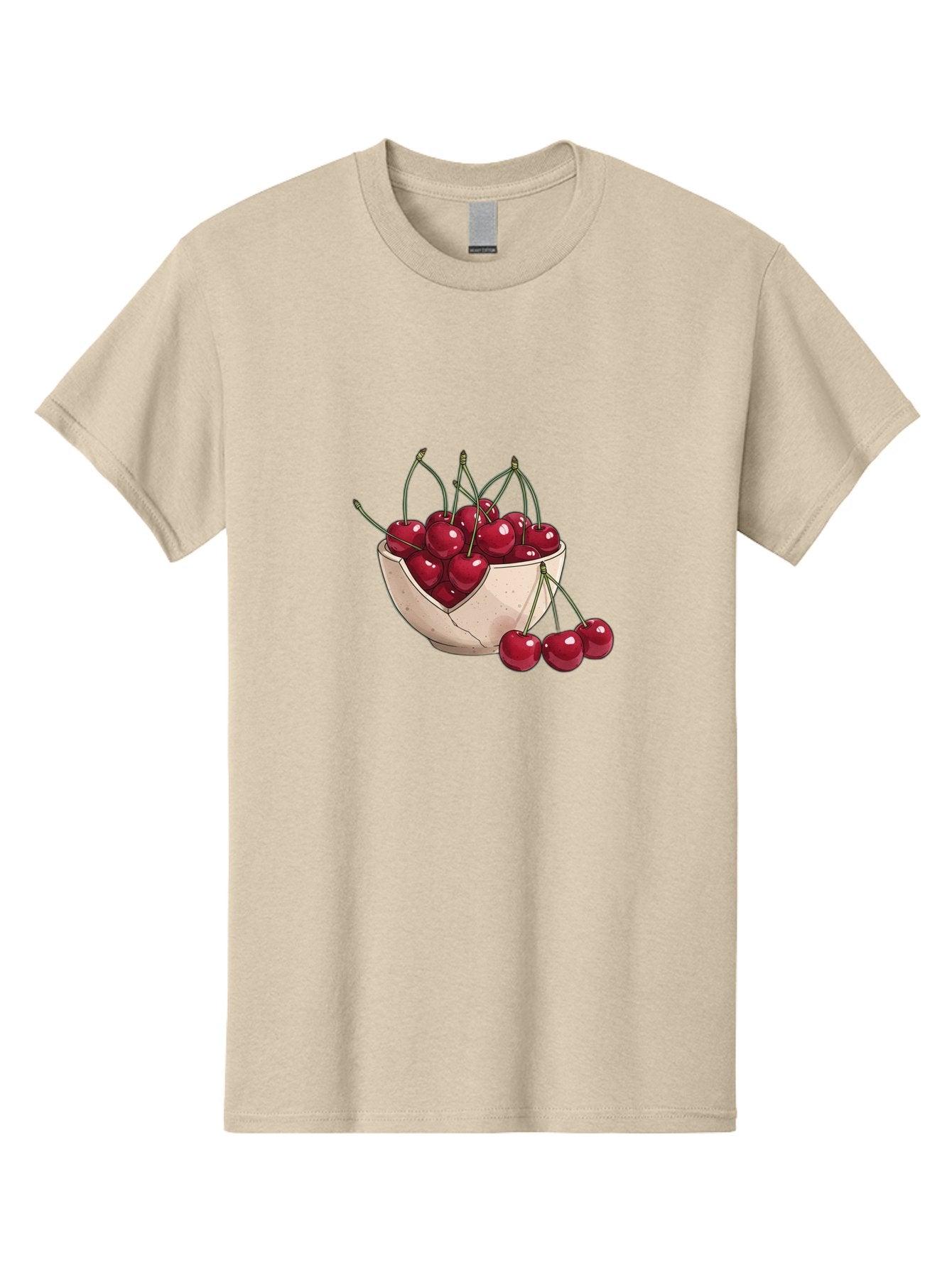 Cherries-In-Bowl-13 Men'S Graphic Tee, 100% Cotton, Comfortable Casual Summer Wear, Machine Washable, Vintage Camera, Old Camera, Antique Camera, Black Camera, Classic Photography, Photography Equipment, Nostalgic Device, Film Camera, Bai677