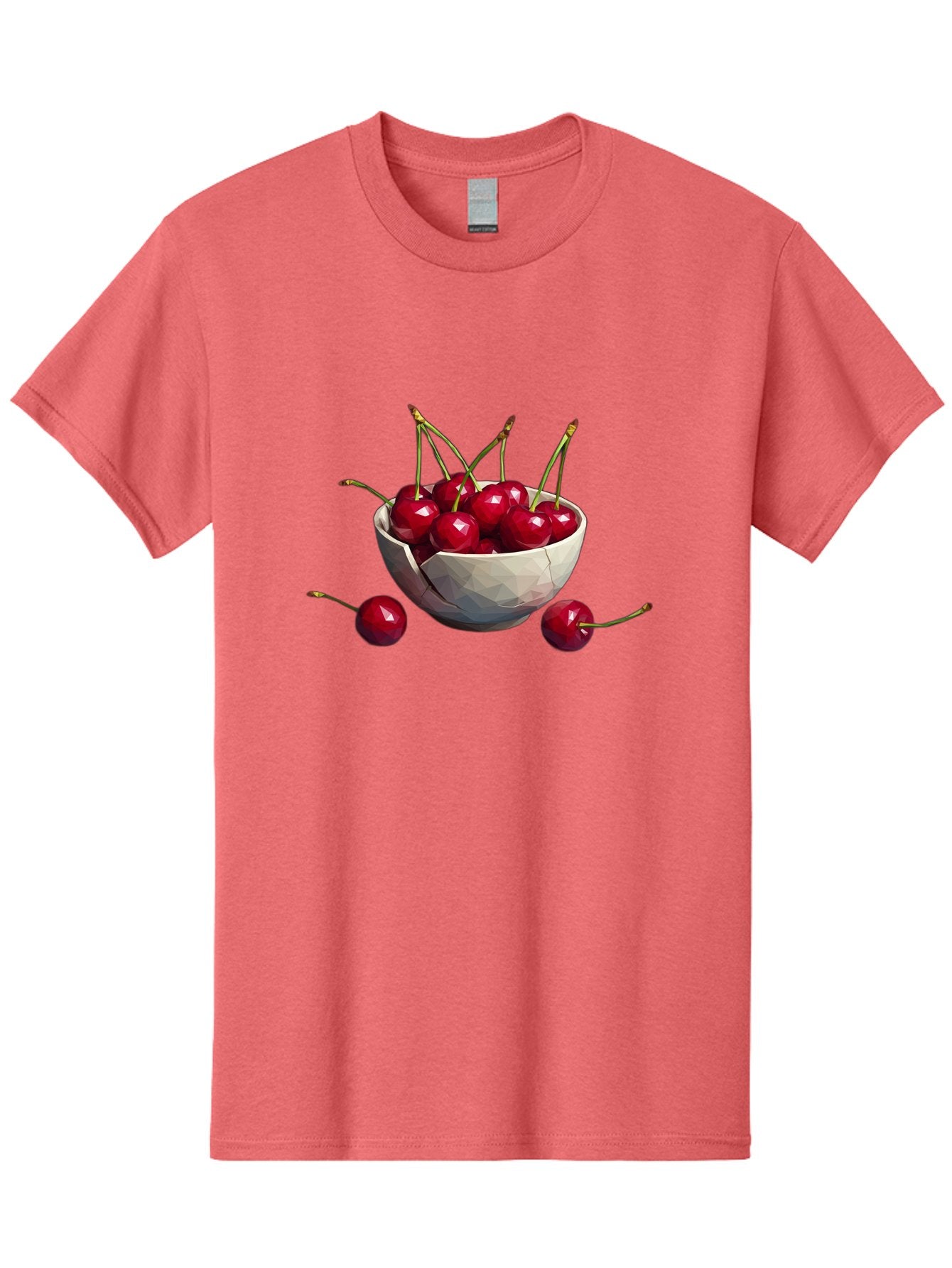 Cherries-In-Bowl-15 Men'S Graphic Tee, 100% Cotton, Comfortable Casual Summer Wear, Machine Washable, Vintage Camera, Old Camera, Antique Camera, Black Camera, Classic Photography, Photography Equipment, Nostalgic Device, Film Camera, Bai679 15