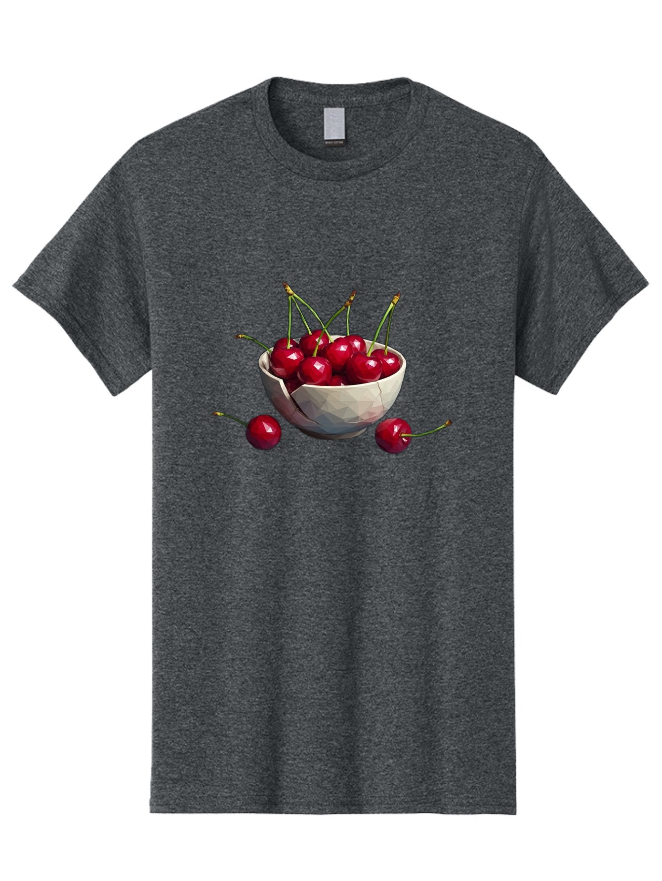 Cherries-In-Bowl-15 Men'S Graphic Tee, 100% Cotton, Comfortable Casual Summer Wear, Machine Washable, Vintage Camera, Old Camera, Antique Camera, Black Camera, Classic Photography, Photography Equipment, Nostalgic Device, Film Camera, Bai679