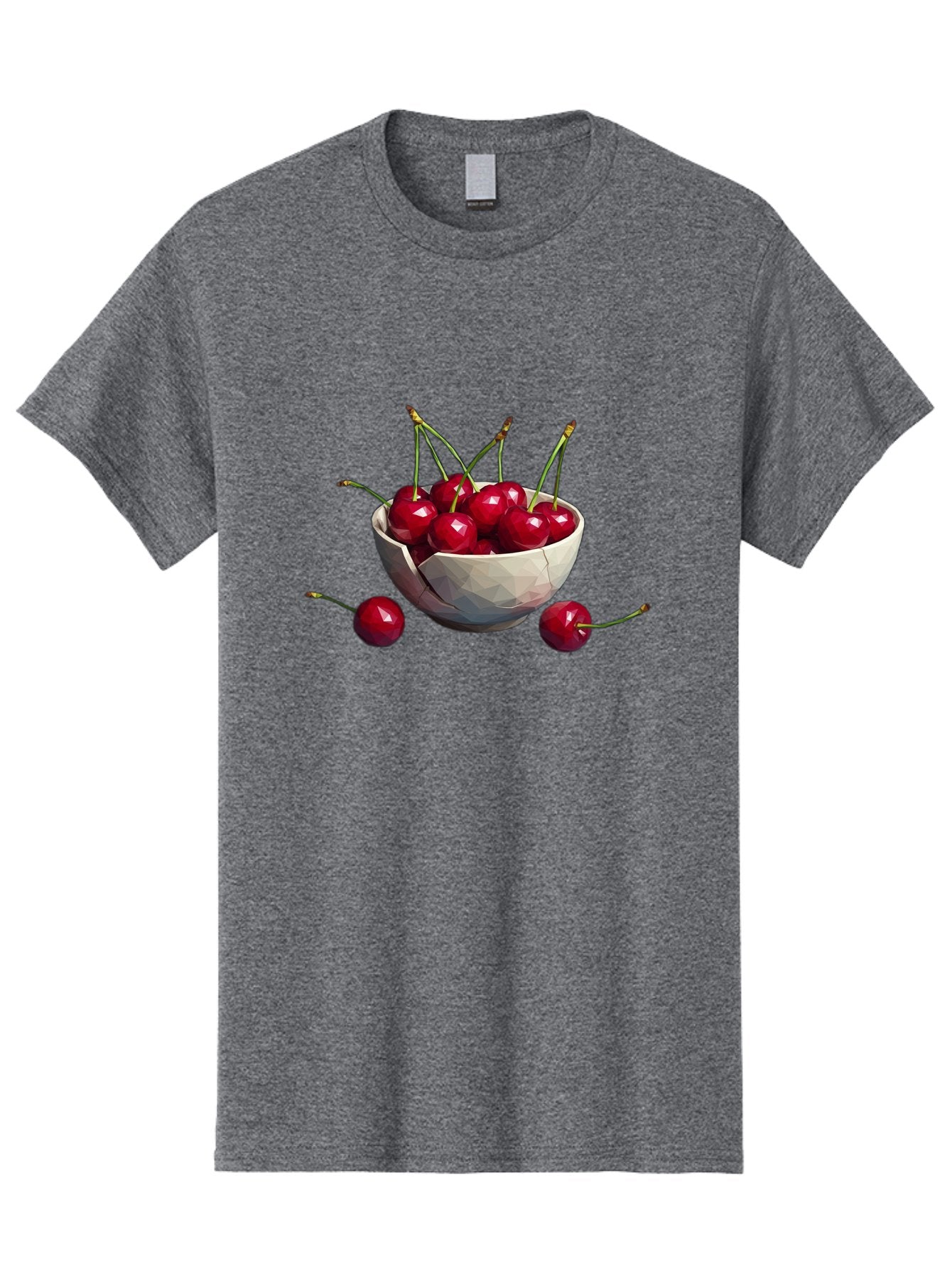 Cherries-In-Bowl-15 Men'S Graphic Tee, 100% Cotton, Comfortable Casual Summer Wear, Machine Washable, Vintage Camera, Old Camera, Antique Camera, Black Camera, Classic Photography, Photography Equipment, Nostalgic Device, Film Camera, Bai679 6