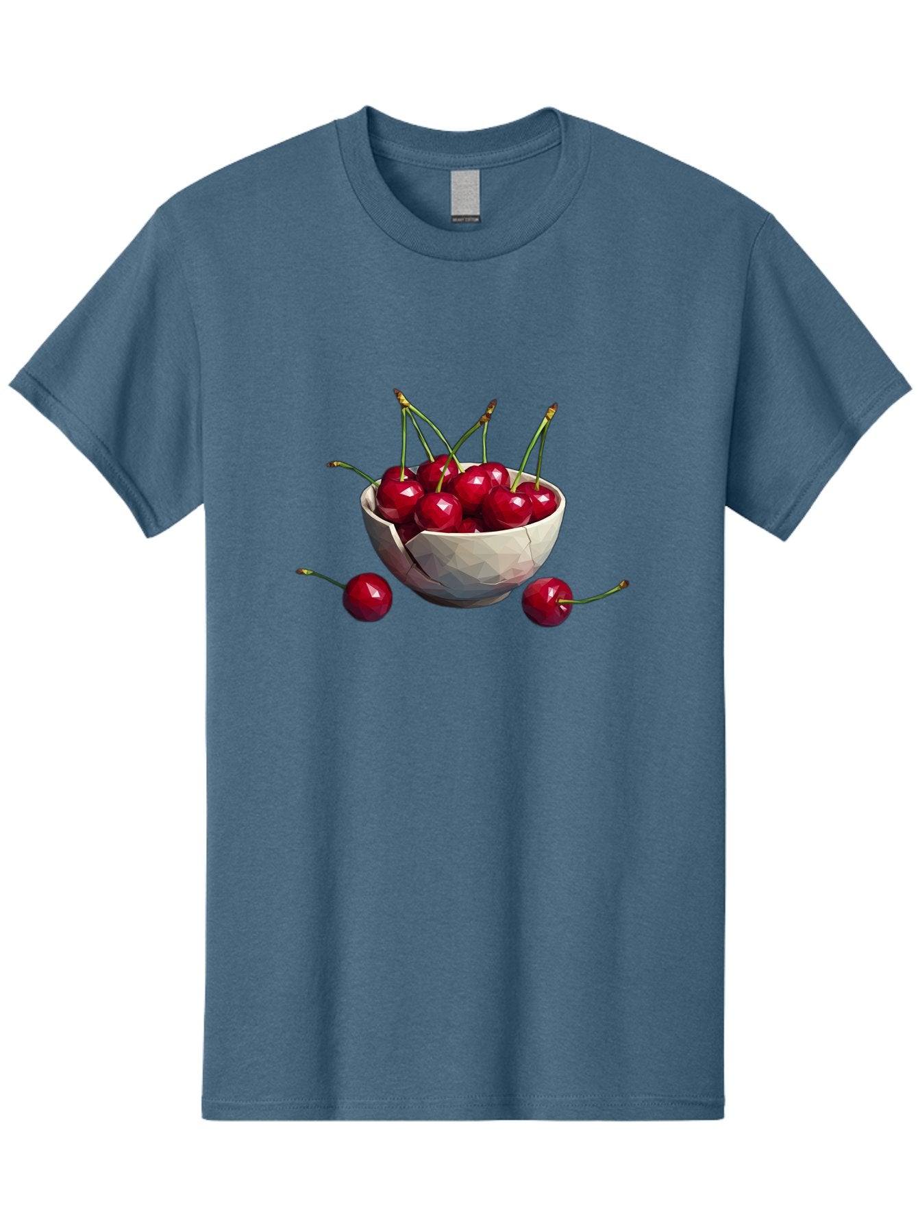 Cherries-In-Bowl-15 Men'S Graphic Tee, 100% Cotton, Comfortable Casual Summer Wear, Machine Washable, Vintage Camera, Old Camera, Antique Camera, Black Camera, Classic Photography, Photography Equipment, Nostalgic Device, Film Camera, Bai679
