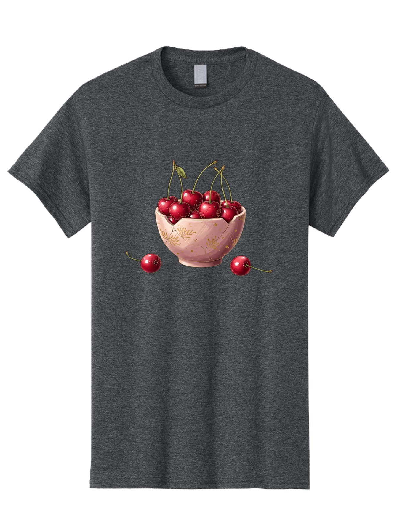 Cherries-In-Bowl-16 Men'S Graphic Tee, 100% Cotton, Comfortable Casual Summer Wear, Machine Washable, Vintage Camera, Old Camera, Antique Camera, Black Camera, Classic Photography, Photography Equipment, Nostalgic Device, Film Camera, Bai680 10