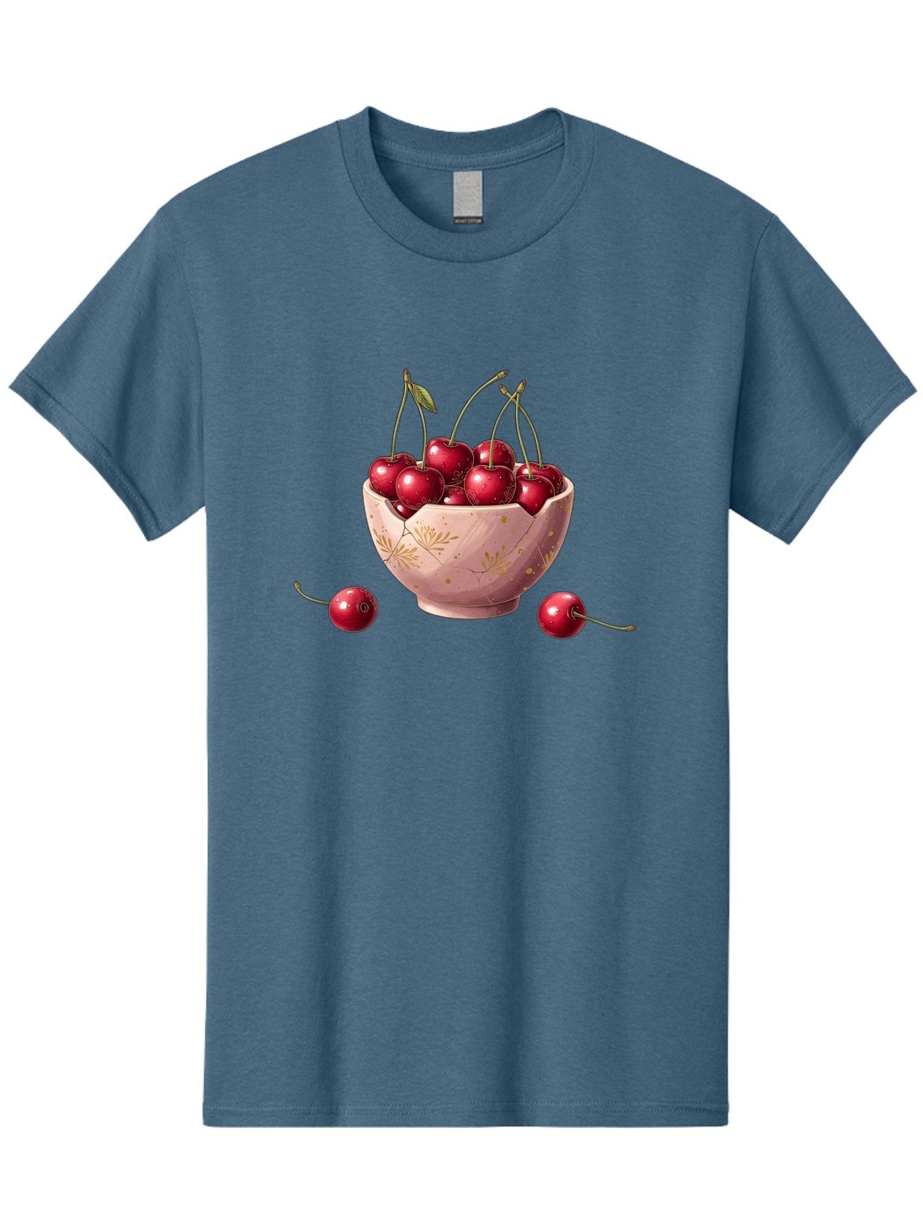Cherries-In-Bowl-16 Men'S Graphic Tee, 100% Cotton, Comfortable Casual Summer Wear, Machine Washable, Vintage Camera, Old Camera, Antique Camera, Black Camera, Classic Photography, Photography Equipment, Nostalgic Device, Film Camera, Bai680 9