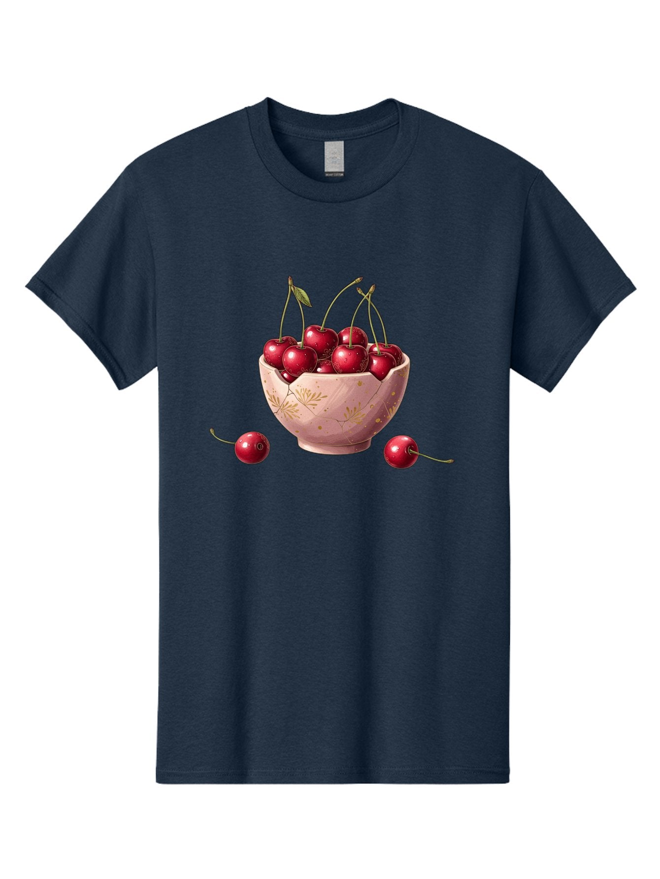 Cherries-In-Bowl-16 Men'S Graphic Tee, 100% Cotton, Comfortable Casual Summer Wear, Machine Washable, Vintage Camera, Old Camera, Antique Camera, Black Camera, Classic Photography, Photography Equipment, Nostalgic Device, Film Camera, Bai680 7