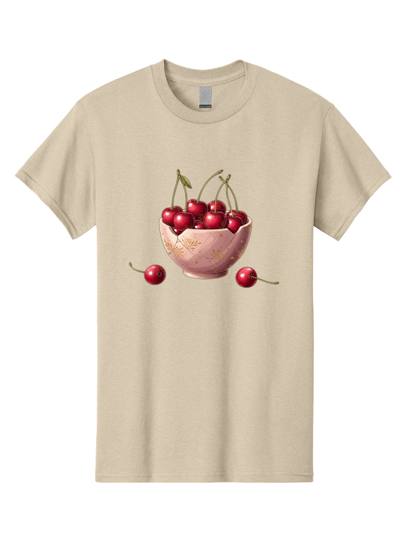 Cherries-In-Bowl-16 Men'S Graphic Tee, 100% Cotton, Comfortable Casual Summer Wear, Machine Washable, Vintage Camera, Old Camera, Antique Camera, Black Camera, Classic Photography, Photography Equipment, Nostalgic Device, Film Camera, Bai680 6