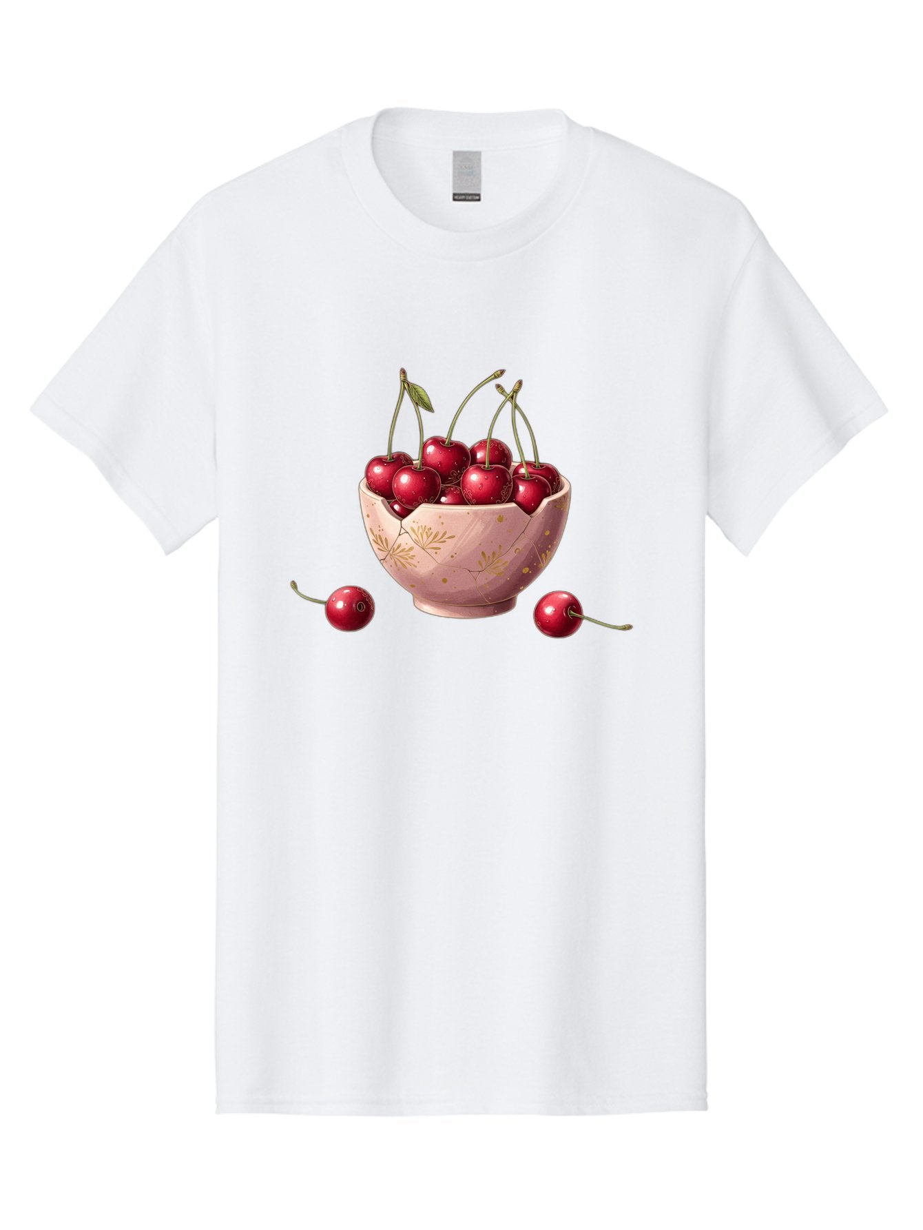 Cherries-In-Bowl-16 Men'S Graphic Tee, 100% Cotton, Comfortable Casual Summer Wear, Machine Washable, Vintage Camera, Old Camera, Antique Camera, Black Camera, Classic Photography, Photography Equipment, Nostalgic Device, Film Camera, Bai680 15