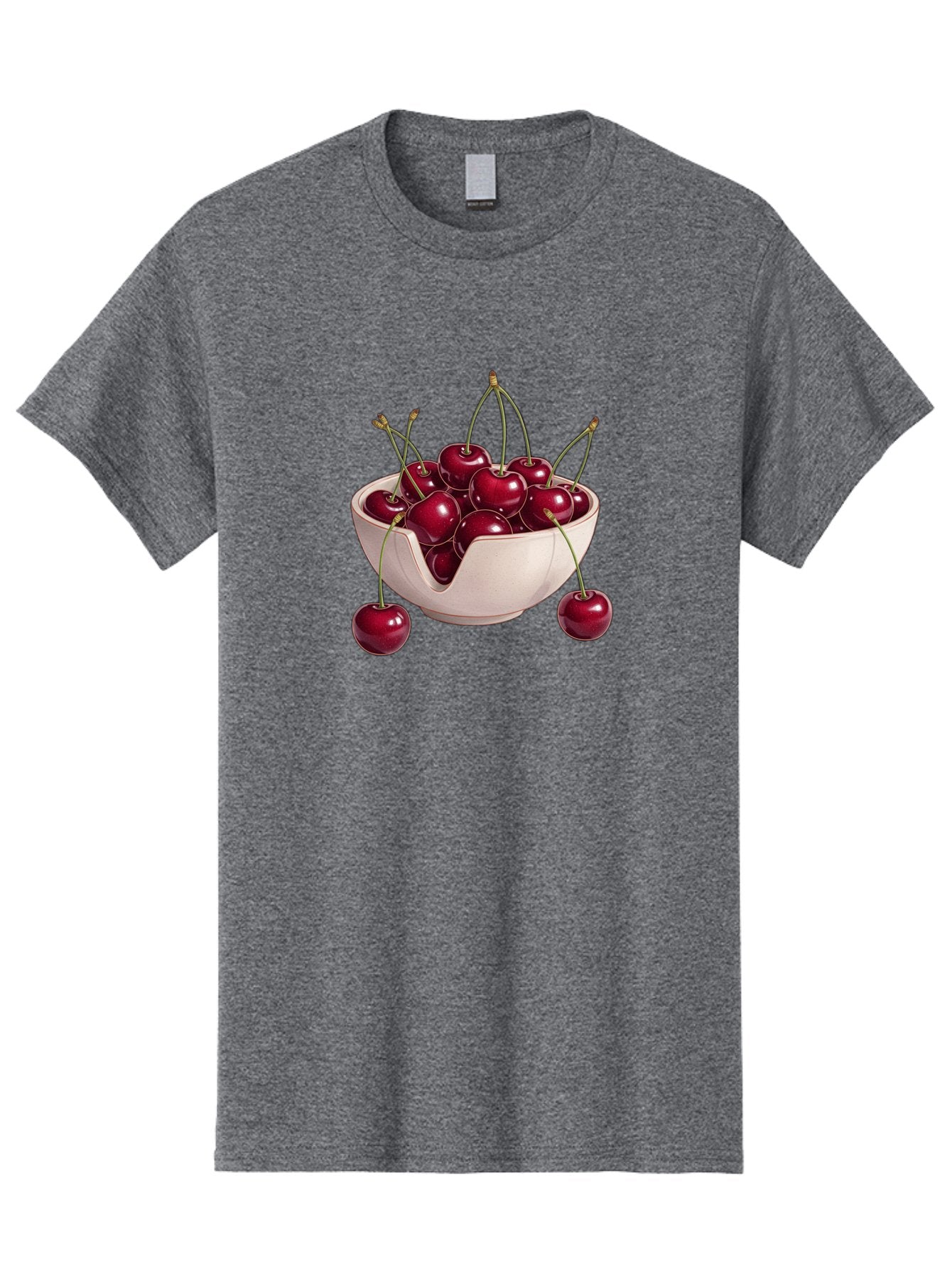 Cherries-In-Bowl-17 Men'S Graphic Tee, 100% Cotton, Comfortable Casual Summer Wear, Machine Washable, Vintage Camera, Old Camera, Antique Camera, Black Camera, Classic Photography, Photography Equipment, Nostalgic Device, Film Camera, Bai681