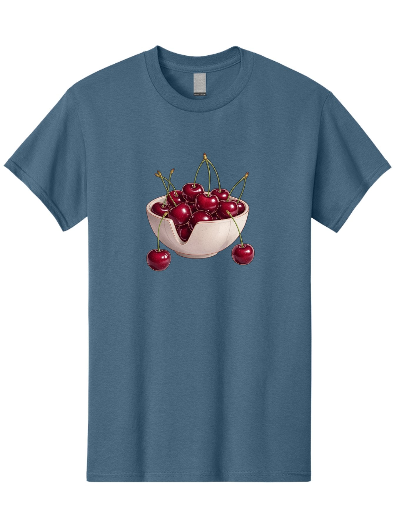 Cherries-In-Bowl-17 Men'S Graphic Tee, 100% Cotton, Comfortable Casual Summer Wear, Machine Washable, Vintage Camera, Old Camera, Antique Camera, Black Camera, Classic Photography, Photography Equipment, Nostalgic Device, Film Camera, Bai681 5