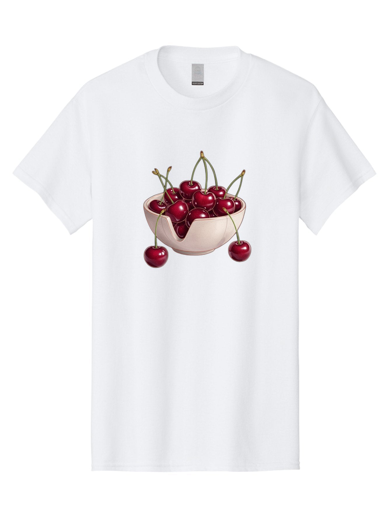 Cherries-In-Bowl-17 Men'S Graphic Tee, 100% Cotton, Comfortable Casual Summer Wear, Machine Washable, Vintage Camera, Old Camera, Antique Camera, Black Camera, Classic Photography, Photography Equipment, Nostalgic Device, Film Camera, Bai681 6