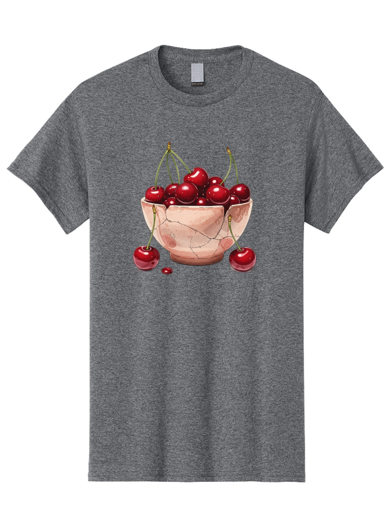 Cherries-In-Bowl-18 Men'S Graphic Tee, 100% Cotton, Comfortable Casual Summer Wear, Machine Washable, Vintage Camera, Old Camera, Antique Camera, Black Camera, Classic Photography, Photography Equipment, Nostalgic Device, Film Camera, Bai682 5