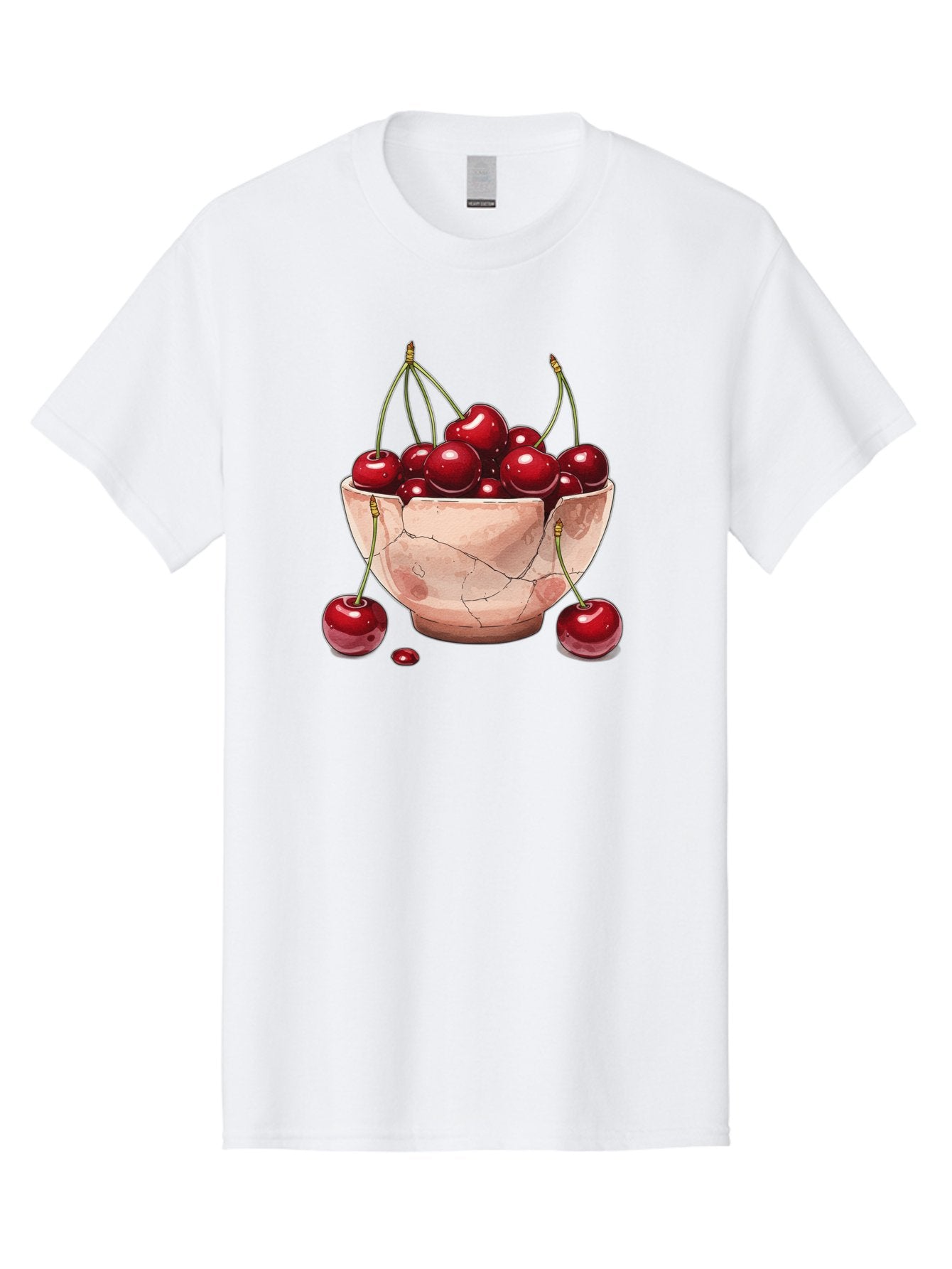 Cherries-In-Bowl-18 Men'S Graphic Tee, 100% Cotton, Comfortable Casual Summer Wear, Machine Washable, Vintage Camera, Old Camera, Antique Camera, Black Camera, Classic Photography, Photography Equipment, Nostalgic Device, Film Camera, Bai682 8