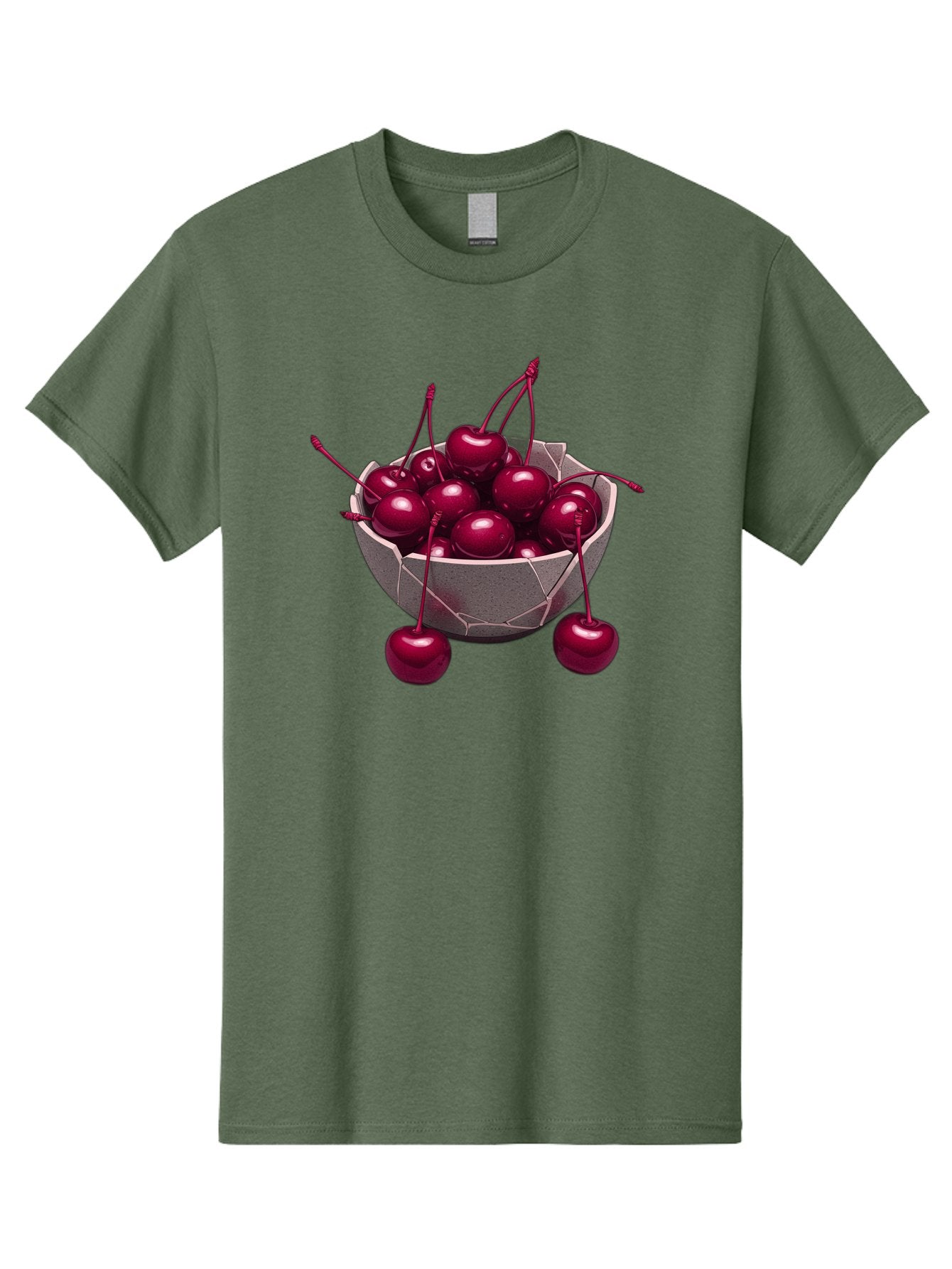 Cherries-In-Bowl-19 Men'S Graphic Tee, 100% Cotton, Comfortable Casual Summer Wear, Machine Washable, Vintage Camera, Old Camera, Antique Camera, Black Camera, Classic Photography, Photography Equipment, Nostalgic Device, Film Camera, Bai683 5