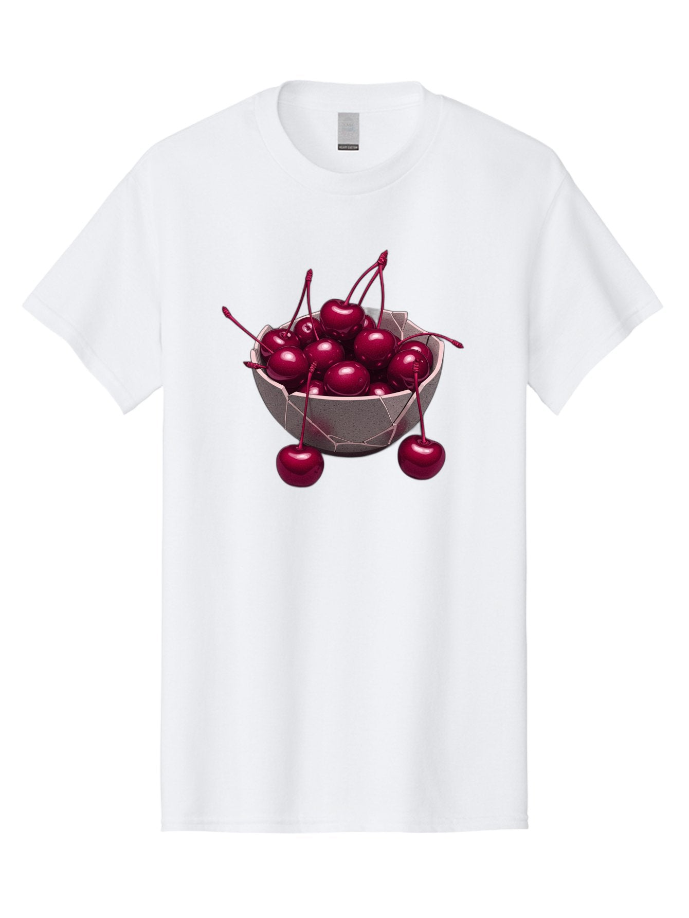 Cherries-In-Bowl-19 Men'S Graphic Tee, 100% Cotton, Comfortable Casual Summer Wear, Machine Washable, Vintage Camera, Old Camera, Antique Camera, Black Camera, Classic Photography, Photography Equipment, Nostalgic Device, Film Camera, Bai683