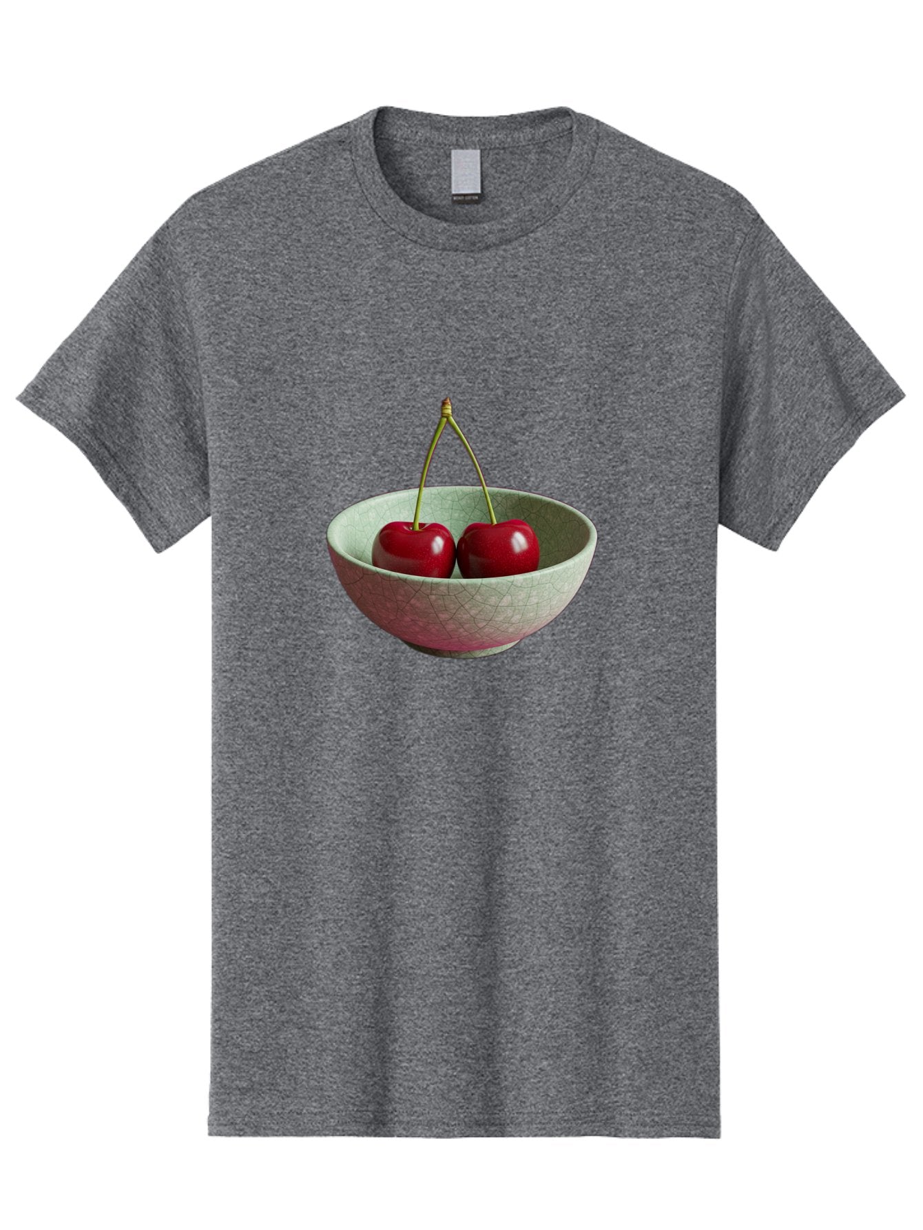 Cherries-In-Bowl-2 Men'S Graphic Tee, 100% Cotton, Comfortable Casual Summer Wear, Machine Washable, Vintage Camera, Old Camera, Antique Camera, Black Camera, Classic Photography, Photography Equipment, Nostalgic Device, Film Camera, Bai684 6