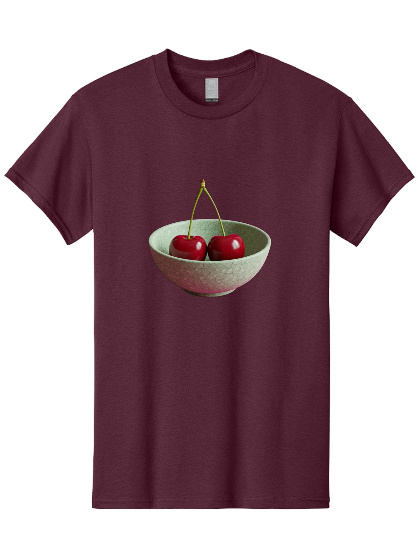 Cherries-In-Bowl-2 Men'S Graphic Tee, 100% Cotton, Comfortable Casual Summer Wear, Machine Washable, Vintage Camera, Old Camera, Antique Camera, Black Camera, Classic Photography, Photography Equipment, Nostalgic Device, Film Camera, Bai684 15