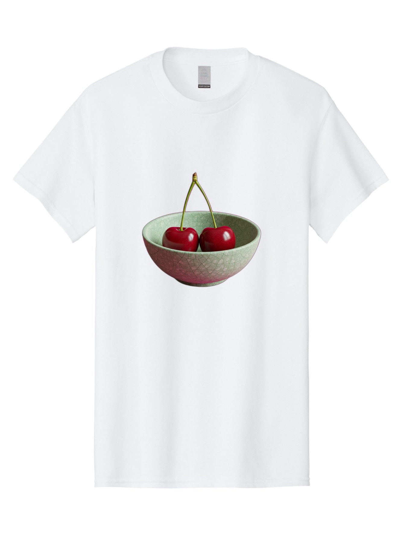 Cherries-In-Bowl-2 Men'S Graphic Tee, 100% Cotton, Comfortable Casual Summer Wear, Machine Washable, Vintage Camera, Old Camera, Antique Camera, Black Camera, Classic Photography, Photography Equipment, Nostalgic Device, Film Camera, Bai684