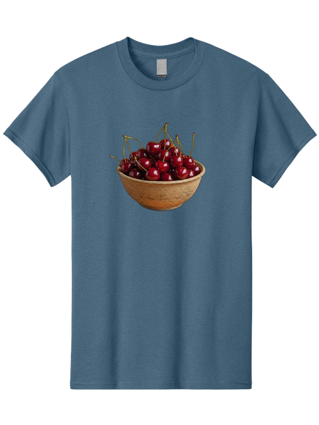 Cherries-In-Bowl-20 Men'S Graphic Tee, 100% Cotton, Comfortable Casual Summer Wear, Machine Washable, Vintage Camera, Old Camera, Antique Camera, Black Camera, Classic Photography, Photography Equipment, Nostalgic Device, Film Camera, Bai685 3