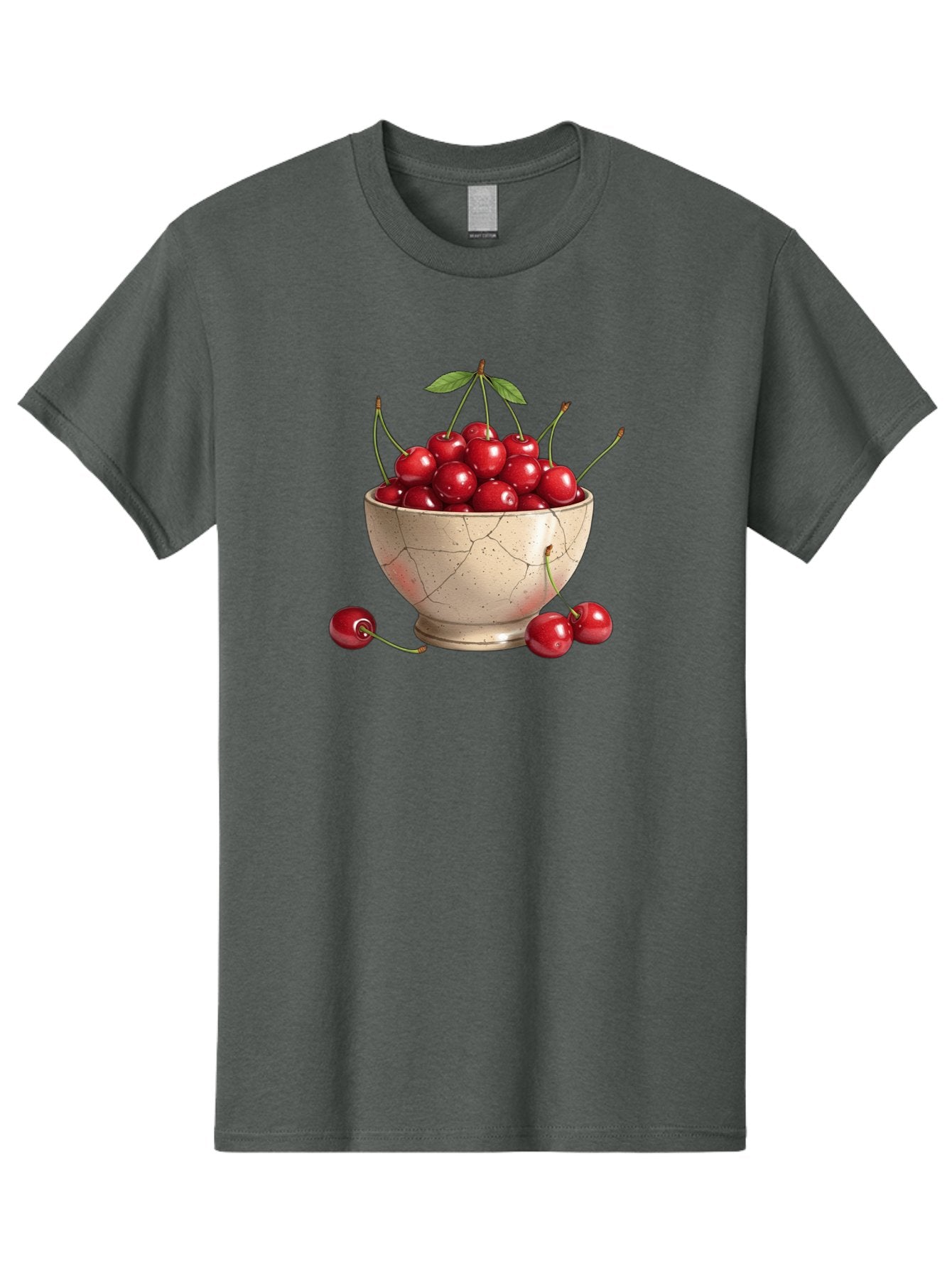 Cherries-In-Bowl-21 Men'S Graphic Tee, 100% Cotton, Comfortable Casual Summer Wear, Machine Washable, Vintage Camera, Old Camera, Antique Camera, Black Camera, Classic Photography, Photography Equipment, Nostalgic Device, Film Camera, Bai686 4