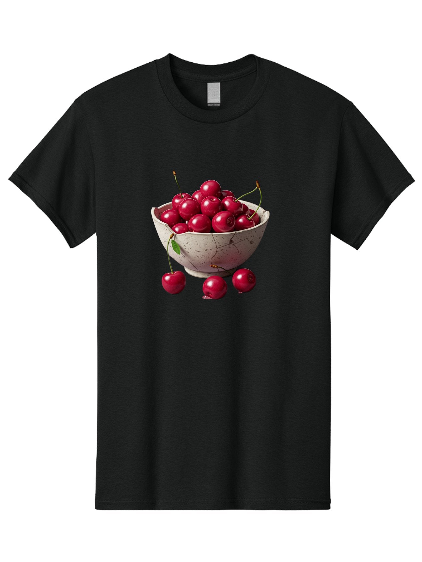 Cherries-In-Bowl-22 Men'S Graphic Tee, 100% Cotton, Comfortable Casual Summer Wear, Machine Washable, Vintage Camera, Old Camera, Antique Camera, Black Camera, Classic Photography, Photography Equipment, Nostalgic Device, Film Camera, Bai687 14