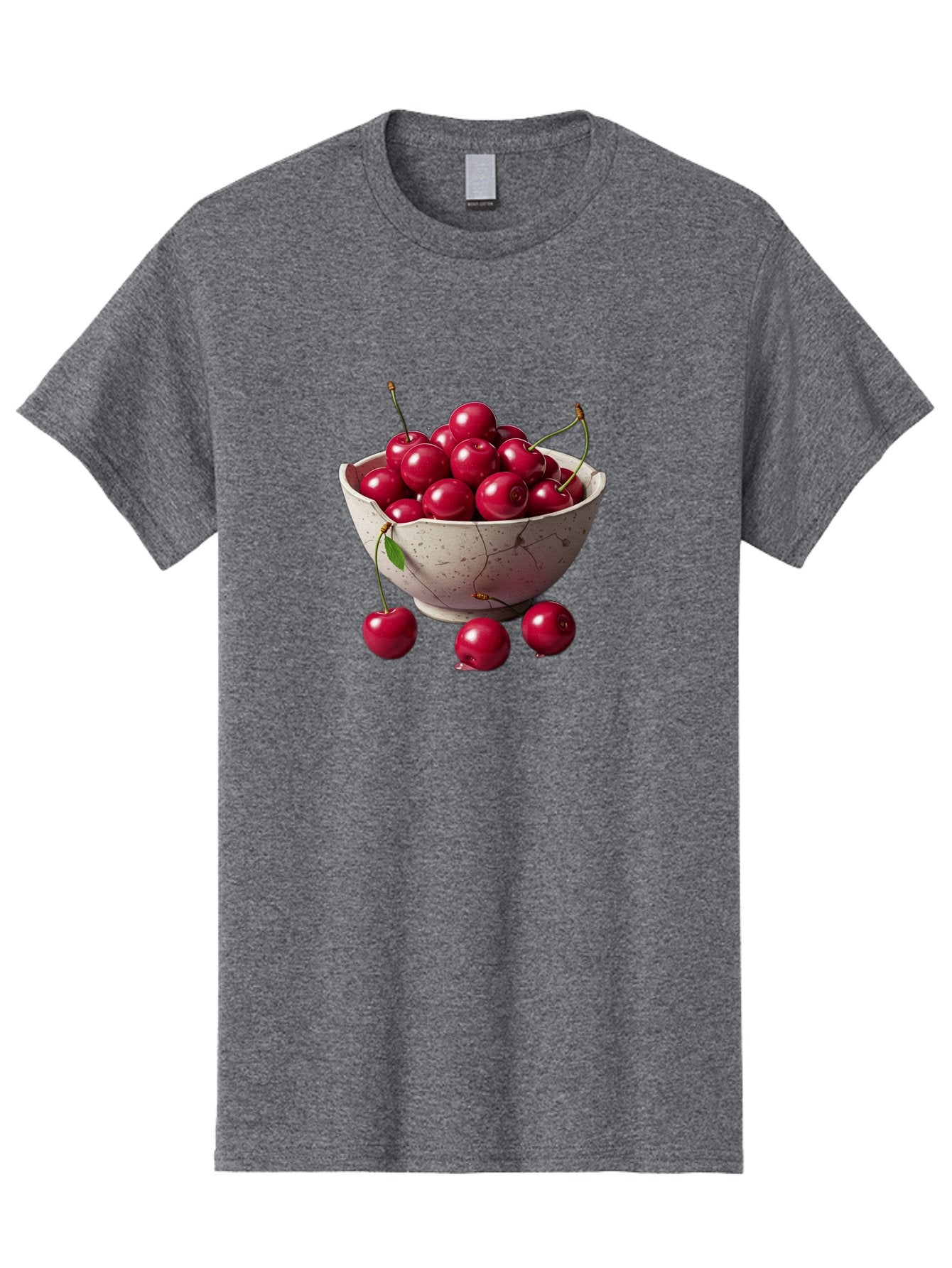 Cherries-In-Bowl-22 Men'S Graphic Tee, 100% Cotton, Comfortable Casual Summer Wear, Machine Washable, Vintage Camera, Old Camera, Antique Camera, Black Camera, Classic Photography, Photography Equipment, Nostalgic Device, Film Camera, Bai687