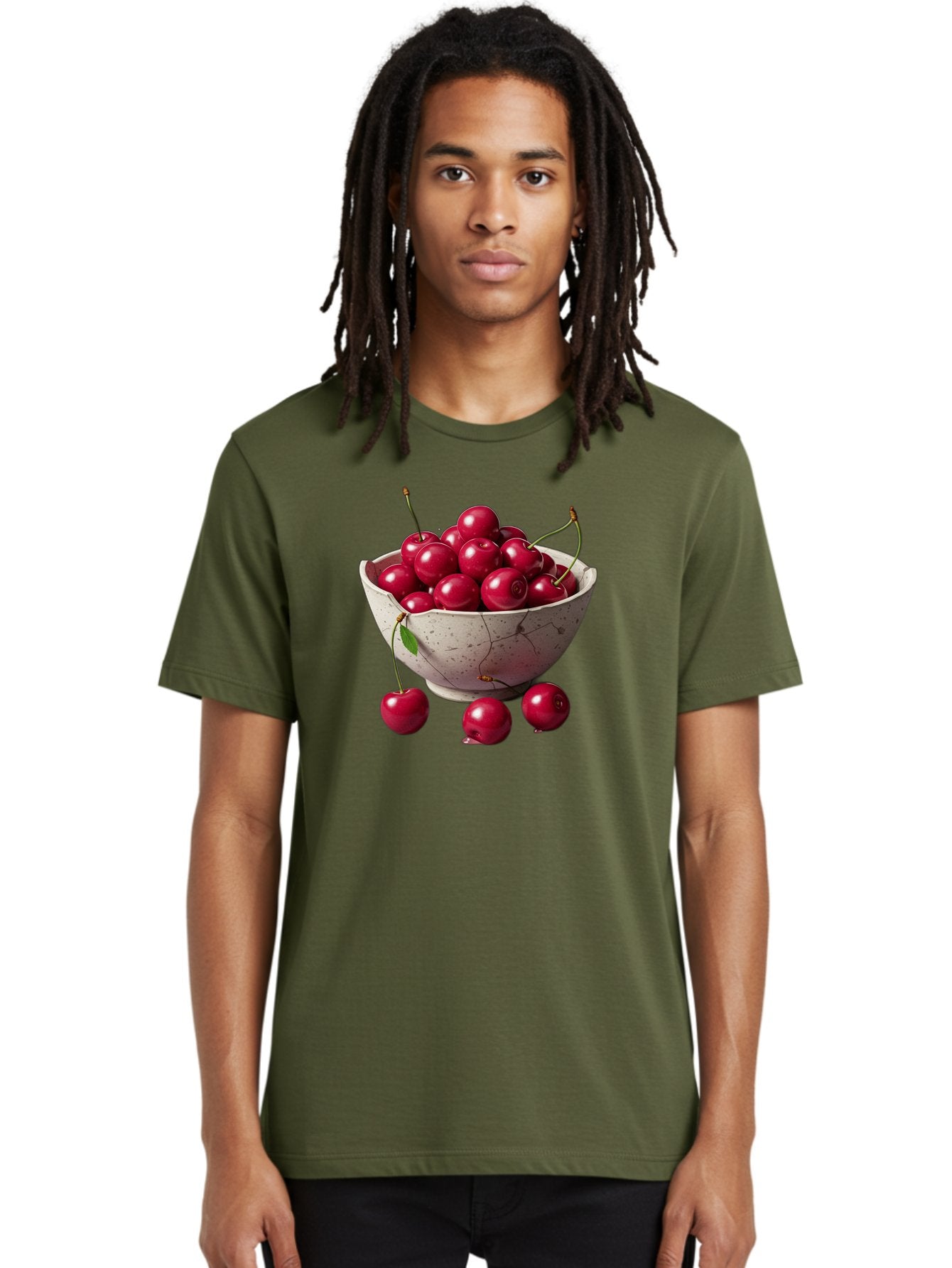 Cherries-In-Bowl-22 Men'S Graphic Tee, 100% Cotton, Comfortable Casual Summer Wear, Machine Washable, Vintage Camera, Old Camera, Antique Camera, Black Camera, Classic Photography, Photography Equipment, Nostalgic Device, Film Camera, Bai687 28