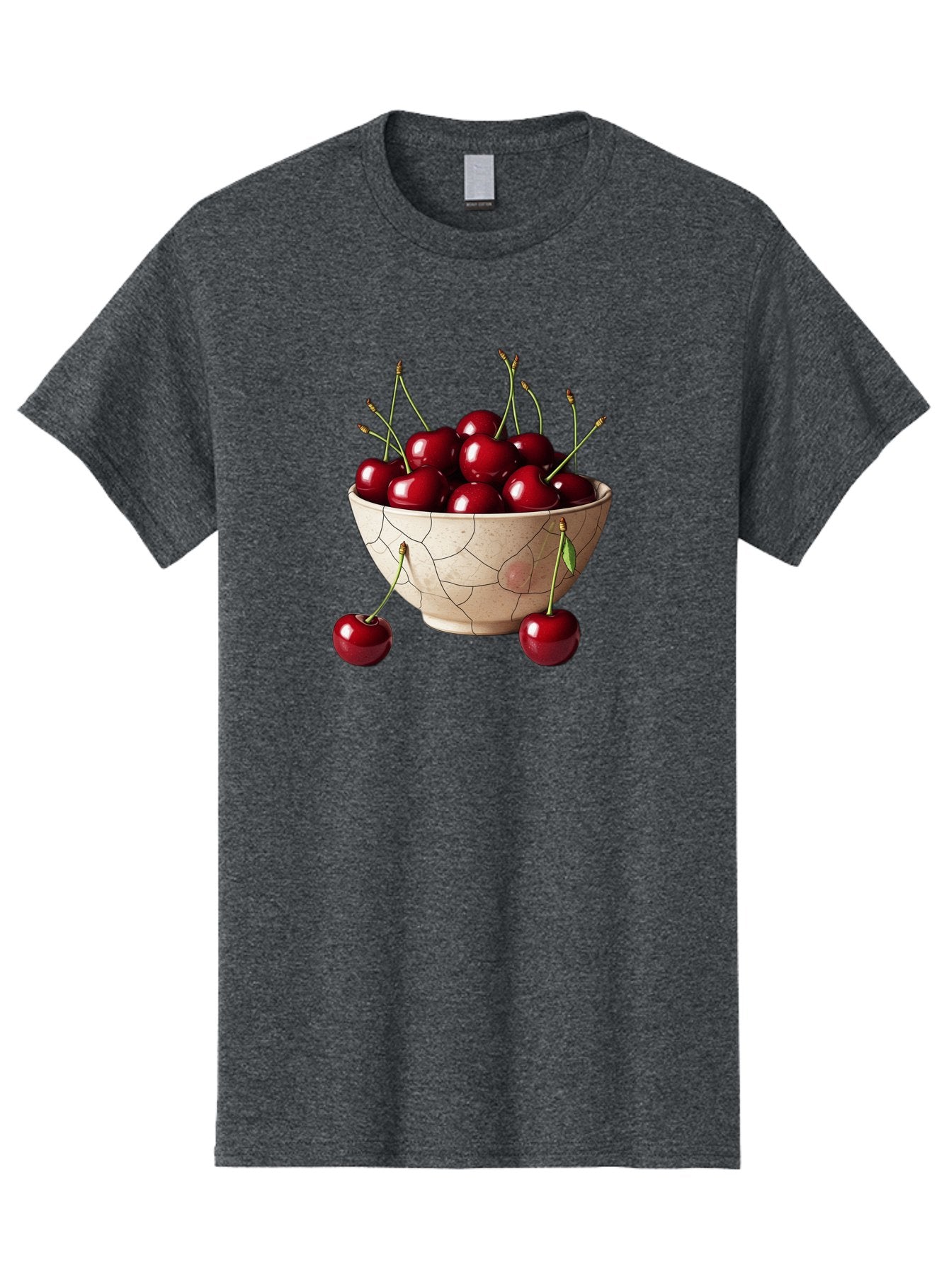 Cherries-In-Bowl-25 Men'S Graphic Tee, 100% Cotton, Comfortable Casual Summer Wear, Machine Washable, Vintage Camera, Old Camera, Antique Camera, Black Camera, Classic Photography, Photography Equipment, Nostalgic Device, Film Camera, Bai690 5
