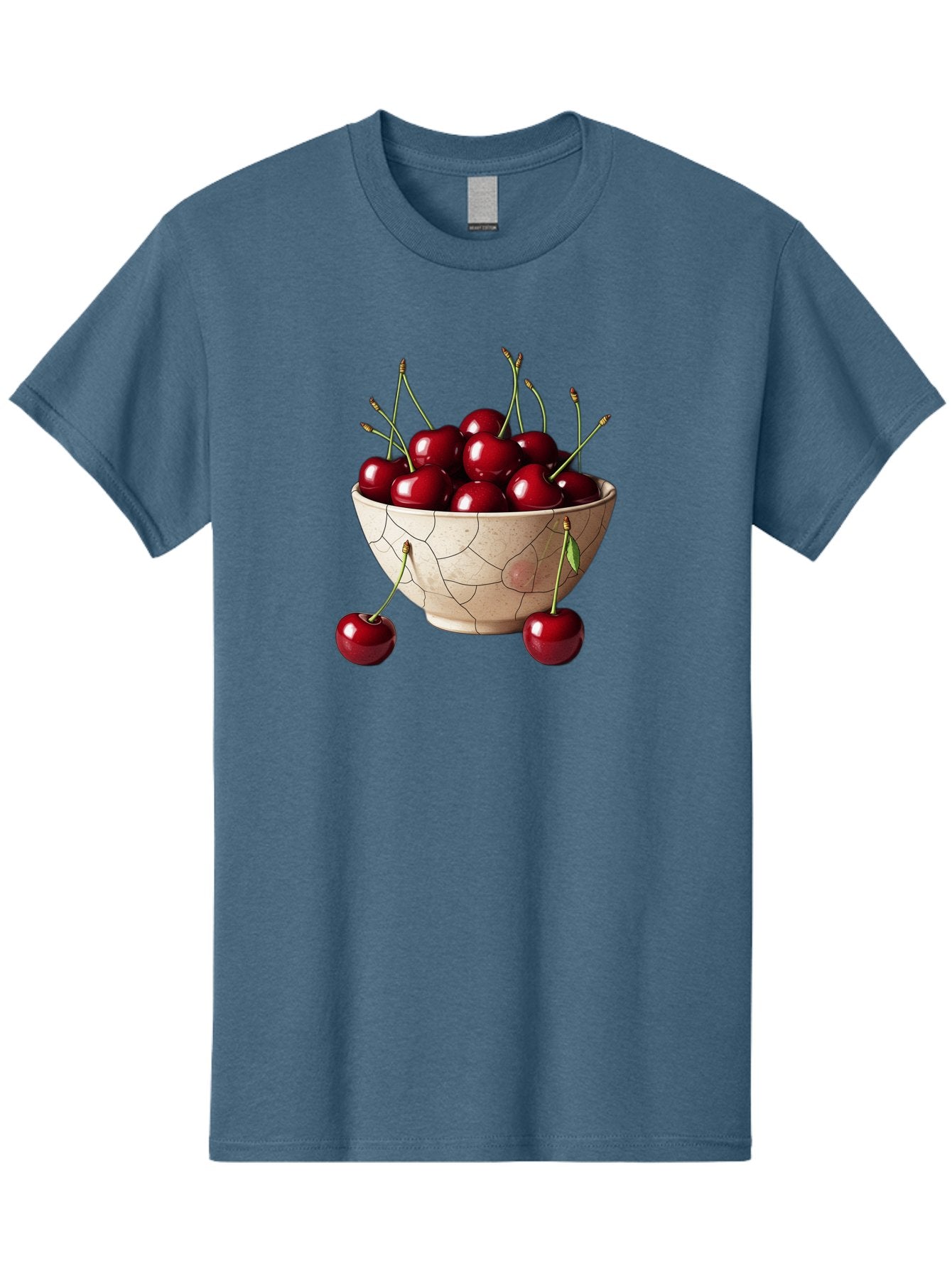 Cherries-In-Bowl-25 Men'S Graphic Tee, 100% Cotton, Comfortable Casual Summer Wear, Machine Washable, Vintage Camera, Old Camera, Antique Camera, Black Camera, Classic Photography, Photography Equipment, Nostalgic Device, Film Camera, Bai690 8