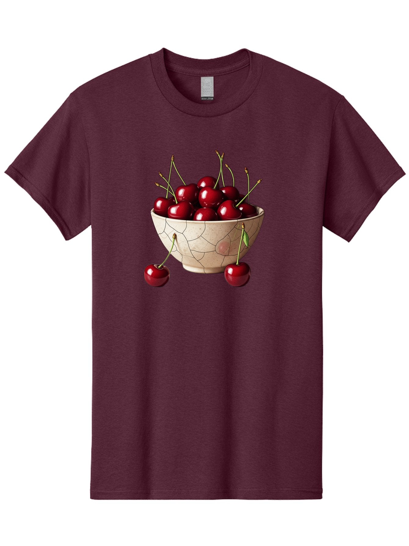 Cherries-In-Bowl-25 Men'S Graphic Tee, 100% Cotton, Comfortable Casual Summer Wear, Machine Washable, Vintage Camera, Old Camera, Antique Camera, Black Camera, Classic Photography, Photography Equipment, Nostalgic Device, Film Camera, Bai690 7