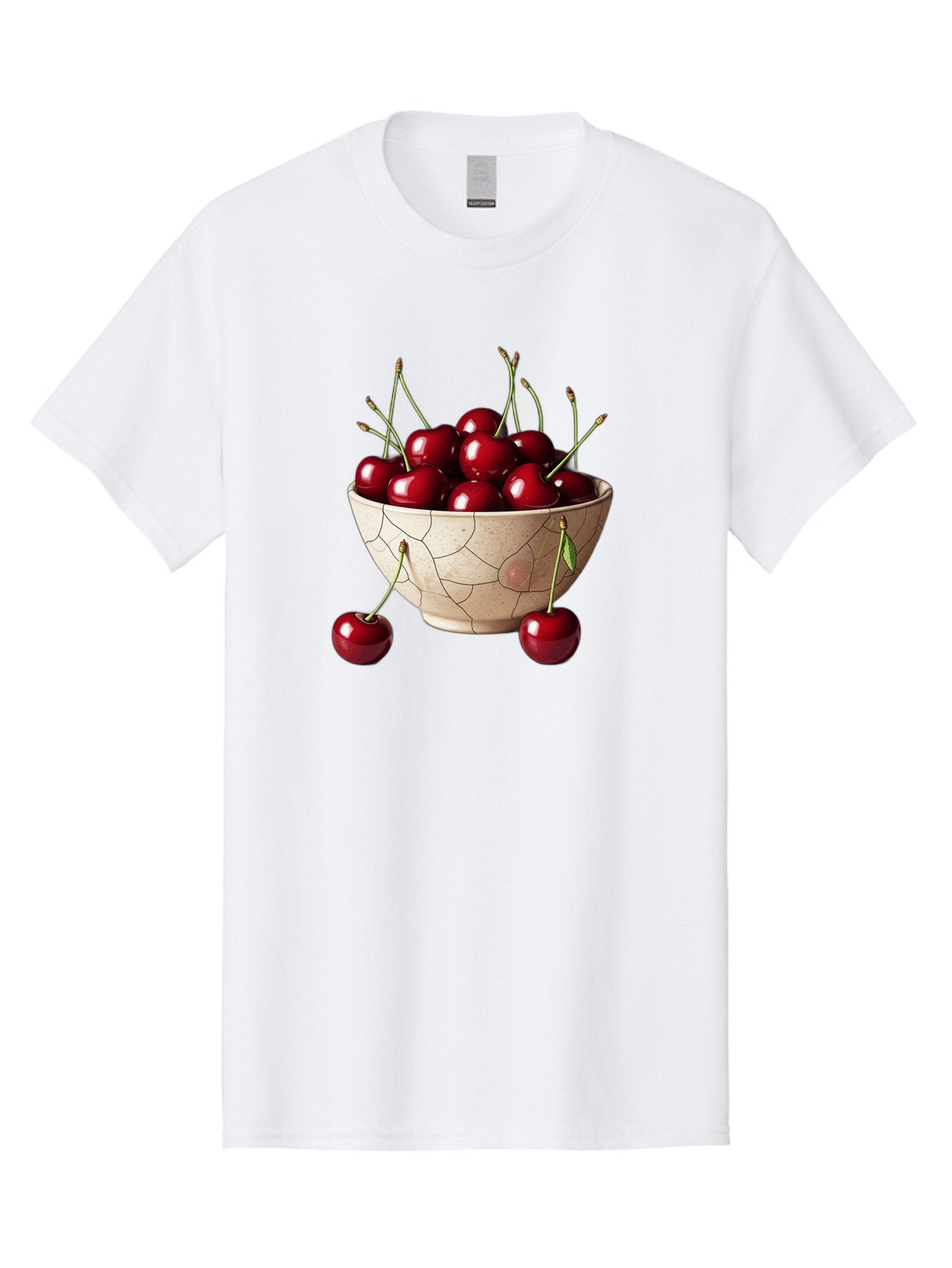 Cherries-In-Bowl-25 Men'S Graphic Tee, 100% Cotton, Comfortable Casual Summer Wear, Machine Washable, Vintage Camera, Old Camera, Antique Camera, Black Camera, Classic Photography, Photography Equipment, Nostalgic Device, Film Camera, Bai690 6
