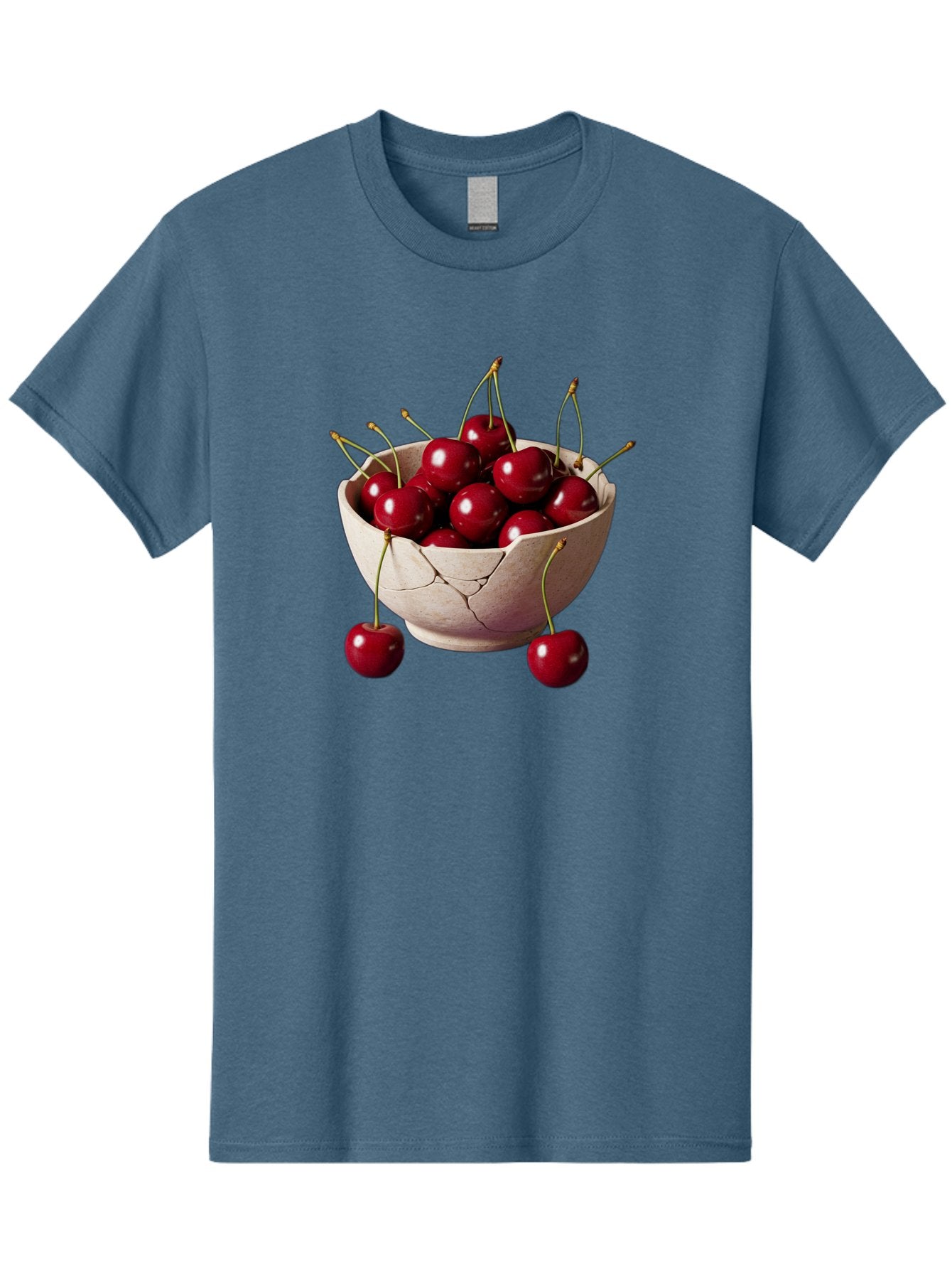 Cherries-In-Bowl-26 Men'S Graphic Tee, 100% Cotton, Comfortable Casual Summer Wear, Machine Washable, Vintage Camera, Old Camera, Antique Camera, Black Camera, Classic Photography, Photography Equipment, Nostalgic Device, Film Camera, Bai691 9