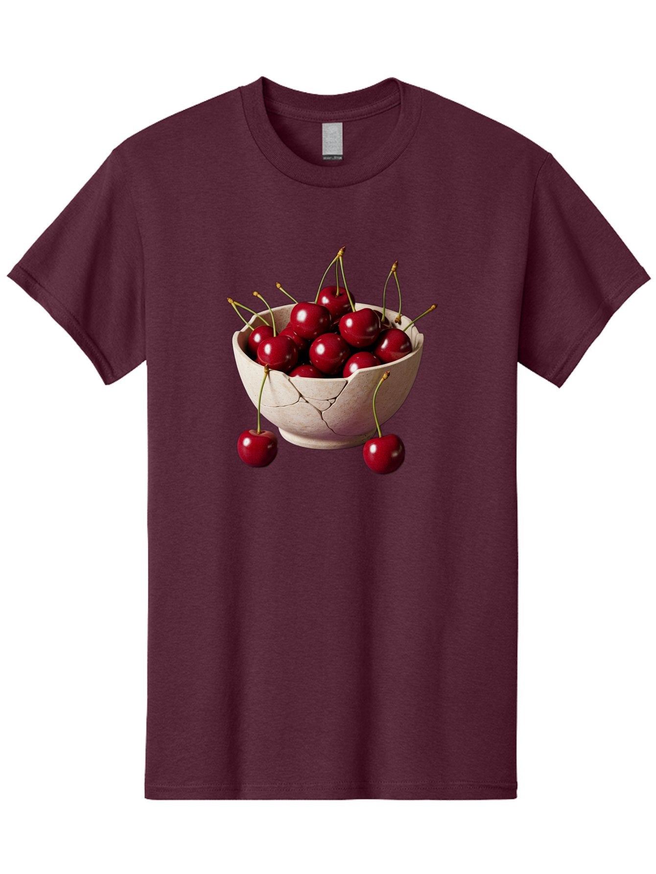 Cherries-In-Bowl-26 Men'S Graphic Tee, 100% Cotton, Comfortable Casual Summer Wear, Machine Washable, Vintage Camera, Old Camera, Antique Camera, Black Camera, Classic Photography, Photography Equipment, Nostalgic Device, Film Camera, Bai691