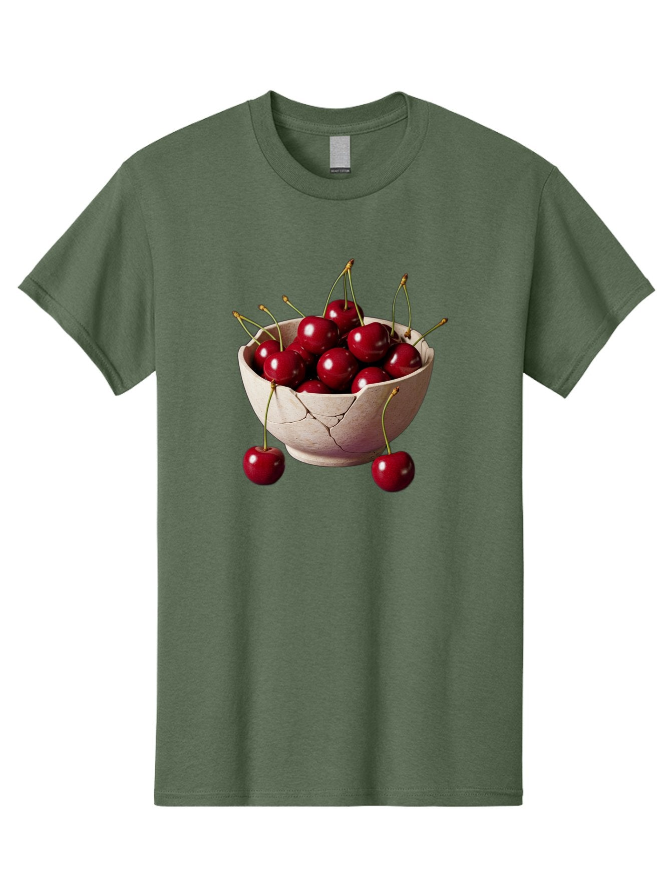 Cherries-In-Bowl-26 Men'S Graphic Tee, 100% Cotton, Comfortable Casual Summer Wear, Machine Washable, Vintage Camera, Old Camera, Antique Camera, Black Camera, Classic Photography, Photography Equipment, Nostalgic Device, Film Camera, Bai691 4