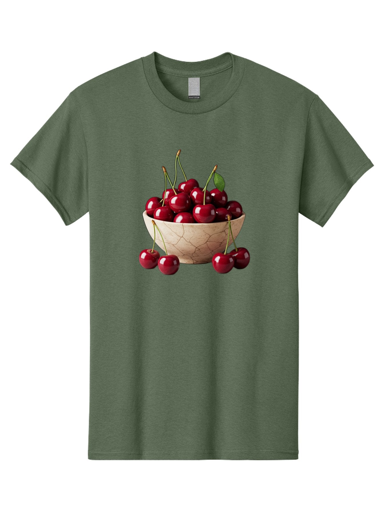 Cherries-In-Bowl-27 Men'S Graphic Tee, 100% Cotton, Comfortable Casual Summer Wear, Machine Washable, Vintage Camera, Old Camera, Antique Camera, Black Camera, Classic Photography, Photography Equipment, Nostalgic Device, Film Camera, Bai692 6