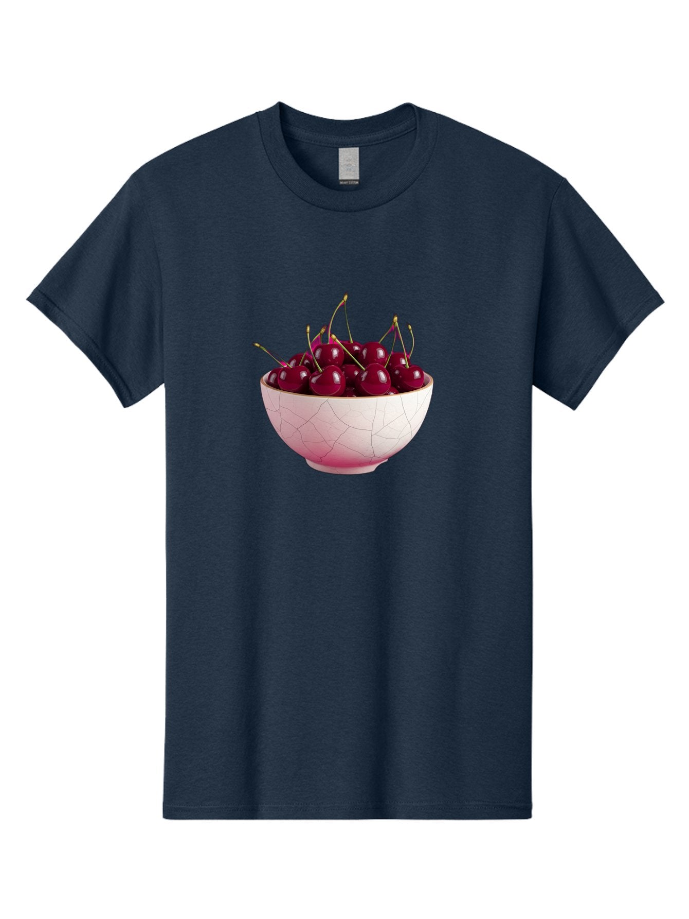 Cherries-In-Bowl-4 Men'S Graphic Tee, 100% Cotton, Comfortable Casual Summer Wear, Machine Washable, Vintage Camera, Old Camera, Antique Camera, Black Camera, Classic Photography, Photography Equipment, Nostalgic Device, Film Camera, Bai694 3