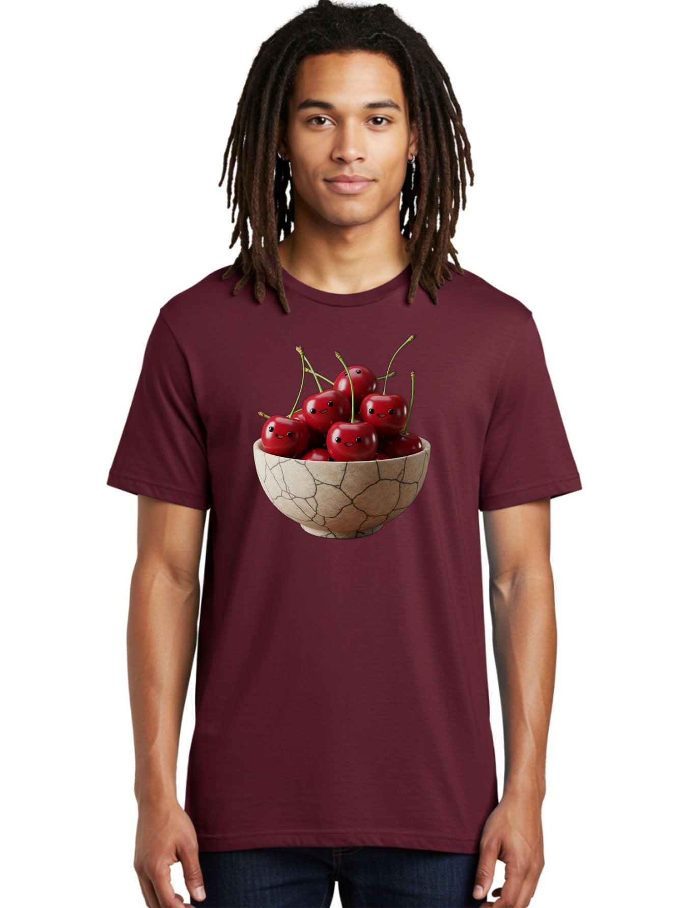 Cherries-In-Bowl-5 Men'S Graphic Tee, 100% Cotton, Comfortable Casual Summer Wear, Machine Washable, Vintage Camera, Old Camera, Antique Camera, Black Camera, Classic Photography, Photography Equipment, Nostalgic Device, Film Camera, Bai695 30