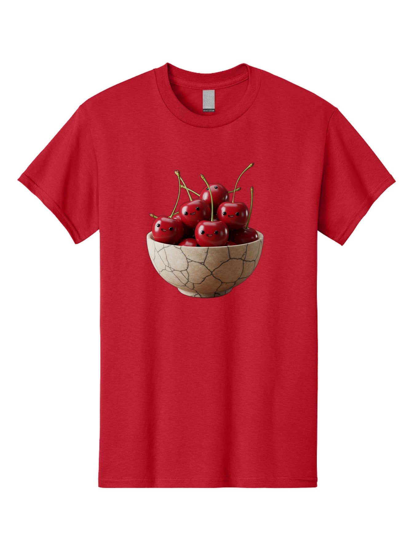 Cherries-In-Bowl-5 Men'S Graphic Tee, 100% Cotton, Comfortable Casual Summer Wear, Machine Washable, Vintage Camera, Old Camera, Antique Camera, Black Camera, Classic Photography, Photography Equipment, Nostalgic Device, Film Camera, Bai695