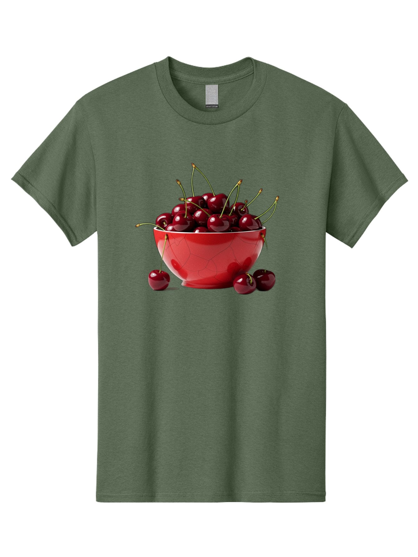 Cherries-In-Bowl-6 Men'S Graphic Tee, 100% Cotton, Comfortable Casual Summer Wear, Machine Washable, Vintage Camera, Old Camera, Antique Camera, Black Camera, Classic Photography, Photography Equipment, Nostalgic Device, Film Camera, Bai696 10