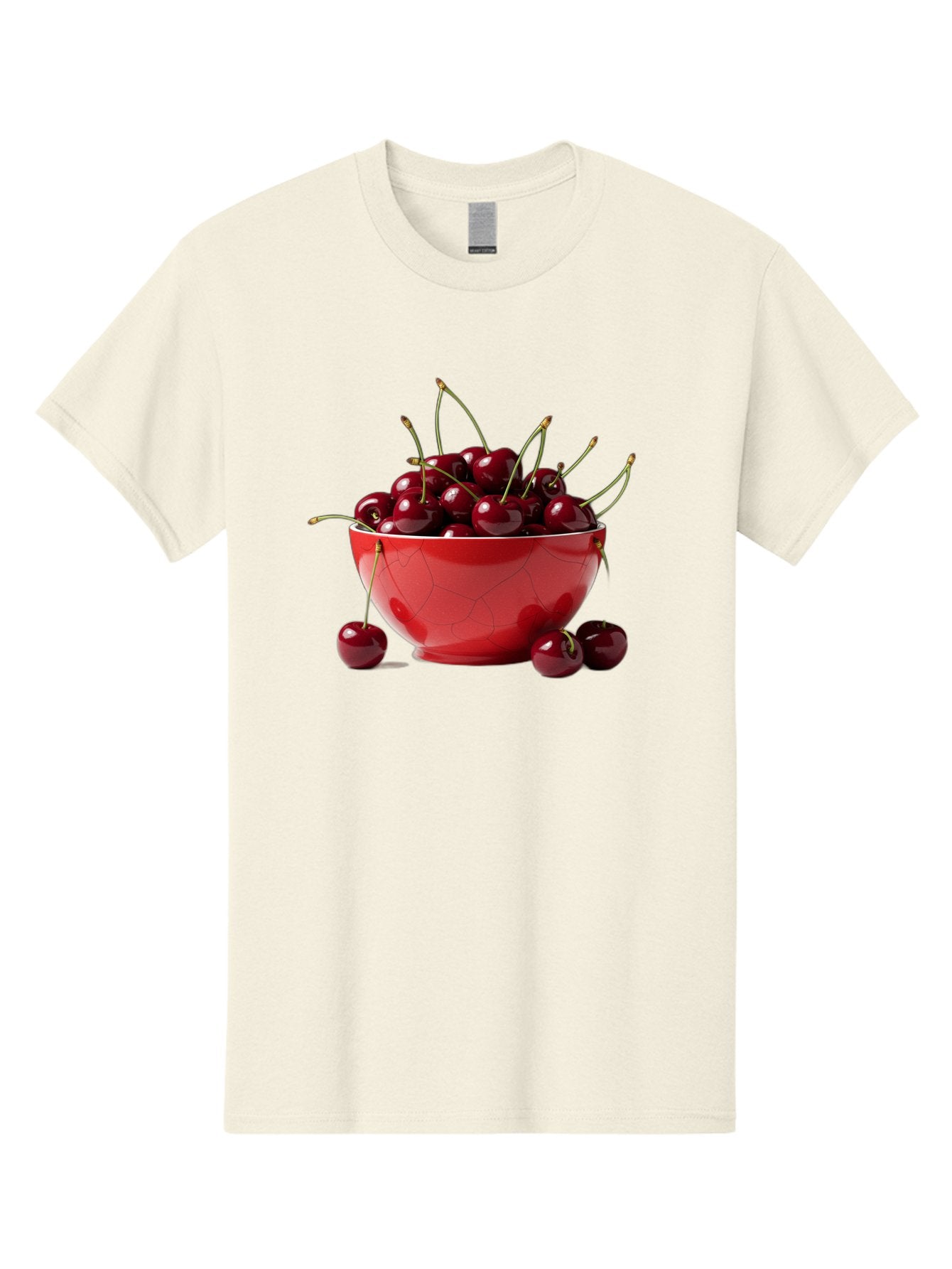 Cherries-In-Bowl-6 Men'S Graphic Tee, 100% Cotton, Comfortable Casual Summer Wear, Machine Washable, Vintage Camera, Old Camera, Antique Camera, Black Camera, Classic Photography, Photography Equipment, Nostalgic Device, Film Camera, Bai696 8