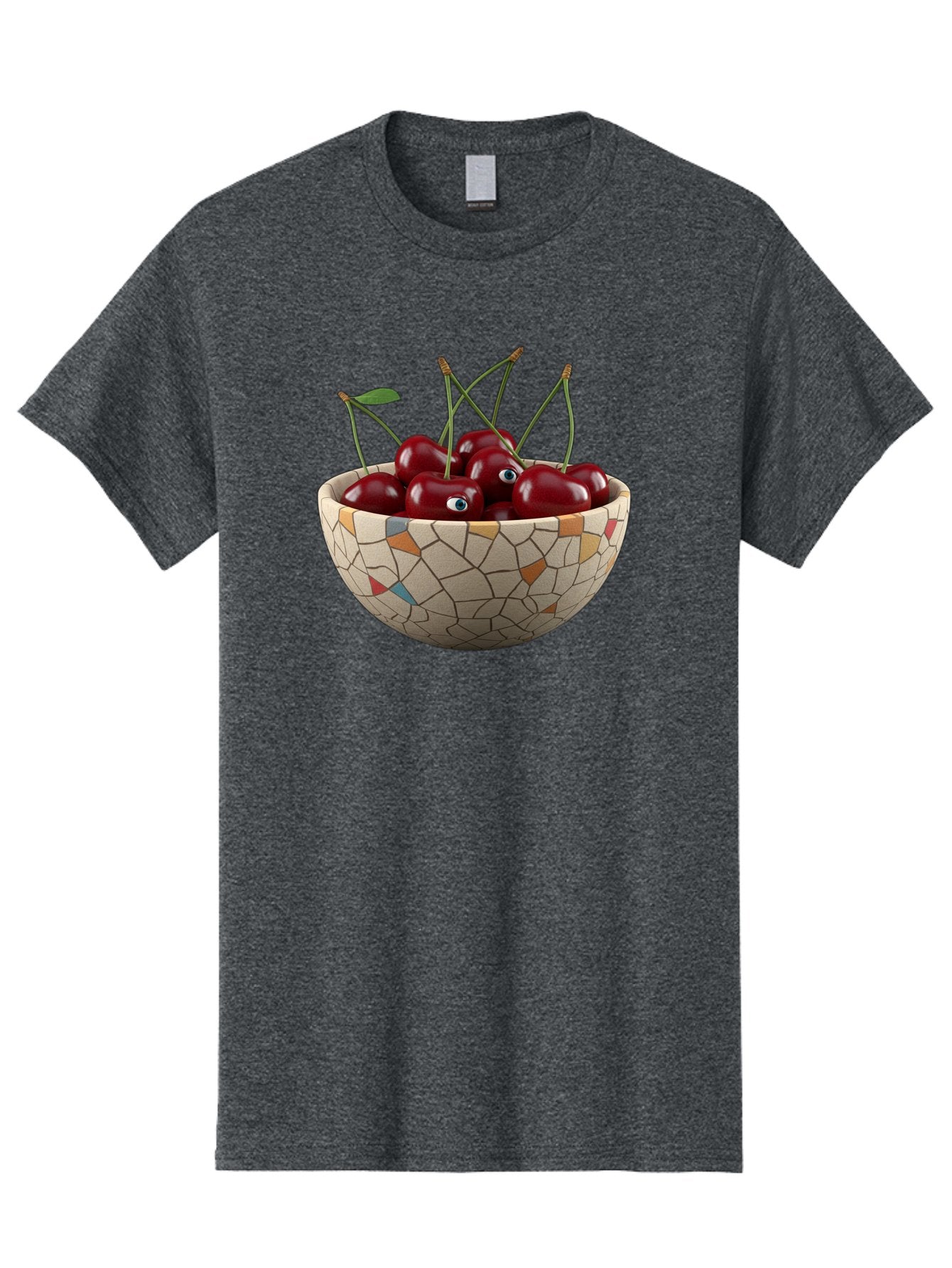 Cherries-In-Bowl-7 Men'S Graphic Tee, 100% Cotton, Comfortable Casual Summer Wear, Machine Washable, Vintage Camera, Old Camera, Antique Camera, Black Camera, Classic Photography, Photography Equipment, Nostalgic Device, Film Camera, Bai697 12