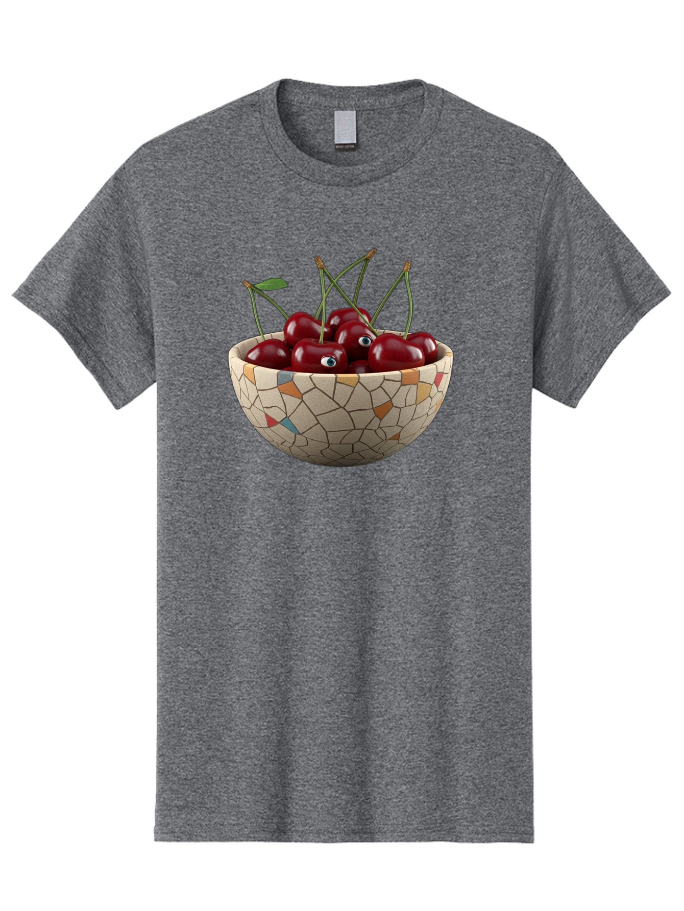 Cherries-In-Bowl-7 Men'S Graphic Tee, 100% Cotton, Comfortable Casual Summer Wear, Machine Washable, Vintage Camera, Old Camera, Antique Camera, Black Camera, Classic Photography, Photography Equipment, Nostalgic Device, Film Camera, Bai697 3