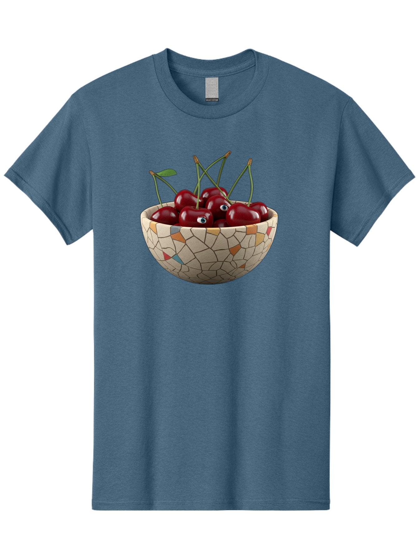 Cherries-In-Bowl-7 Men'S Graphic Tee, 100% Cotton, Comfortable Casual Summer Wear, Machine Washable, Vintage Camera, Old Camera, Antique Camera, Black Camera, Classic Photography, Photography Equipment, Nostalgic Device, Film Camera, Bai697 9