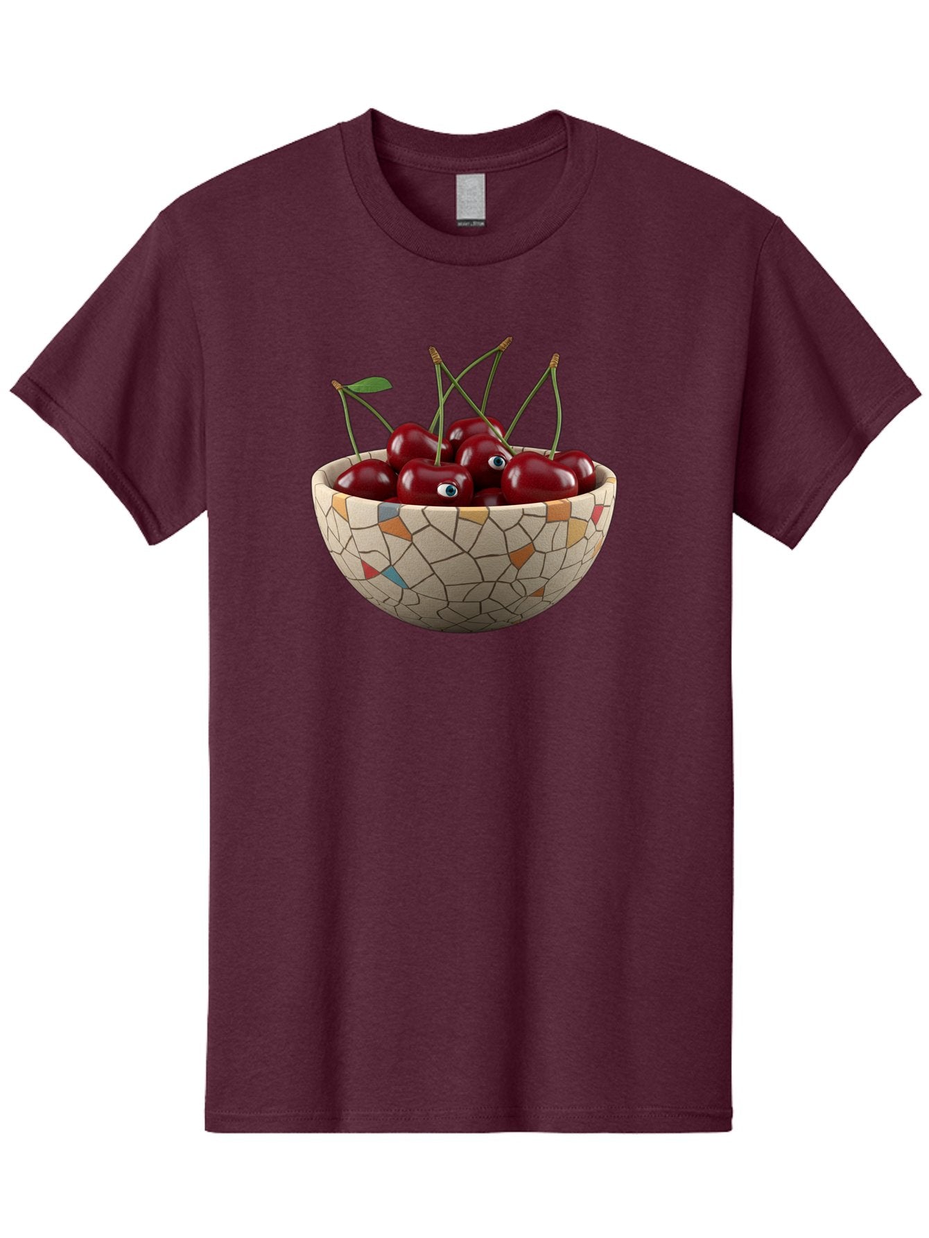 Cherries-In-Bowl-7 Men'S Graphic Tee, 100% Cotton, Comfortable Casual Summer Wear, Machine Washable, Vintage Camera, Old Camera, Antique Camera, Black Camera, Classic Photography, Photography Equipment, Nostalgic Device, Film Camera, Bai697 10