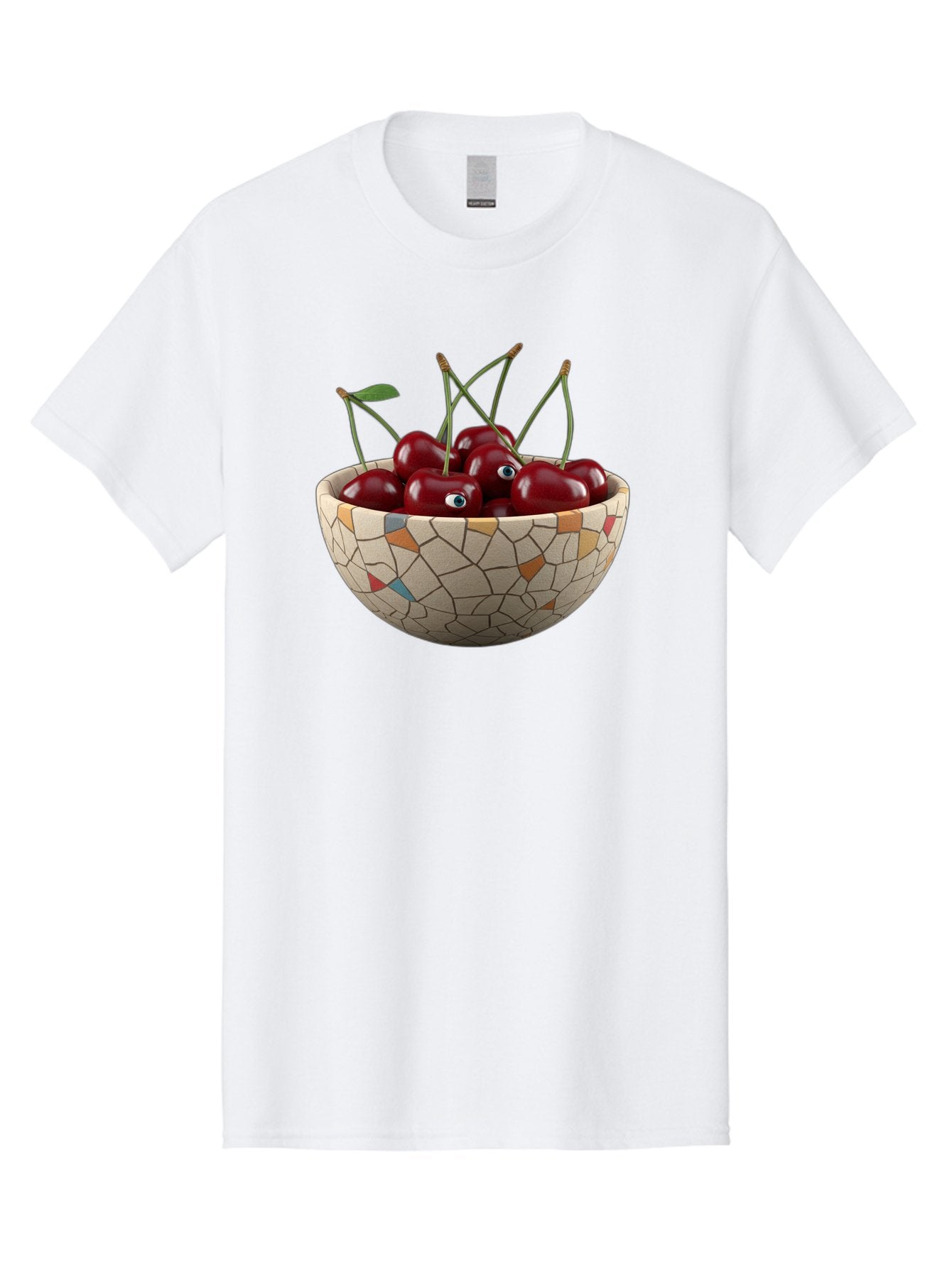 Cherries-In-Bowl-7 Men'S Graphic Tee, 100% Cotton, Comfortable Casual Summer Wear, Machine Washable, Vintage Camera, Old Camera, Antique Camera, Black Camera, Classic Photography, Photography Equipment, Nostalgic Device, Film Camera, Bai697 8