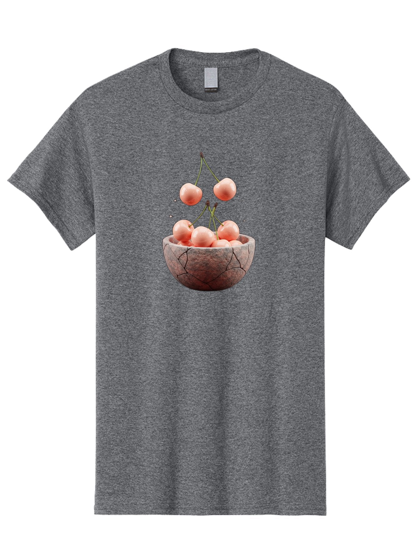Cherries-In-Bowl-8 Men'S Graphic Tee, 100% Cotton, Comfortable Casual Summer Wear, Machine Washable, Vintage Camera, Old Camera, Antique Camera, Black Camera, Classic Photography, Photography Equipment, Nostalgic Device, Film Camera, Bai698