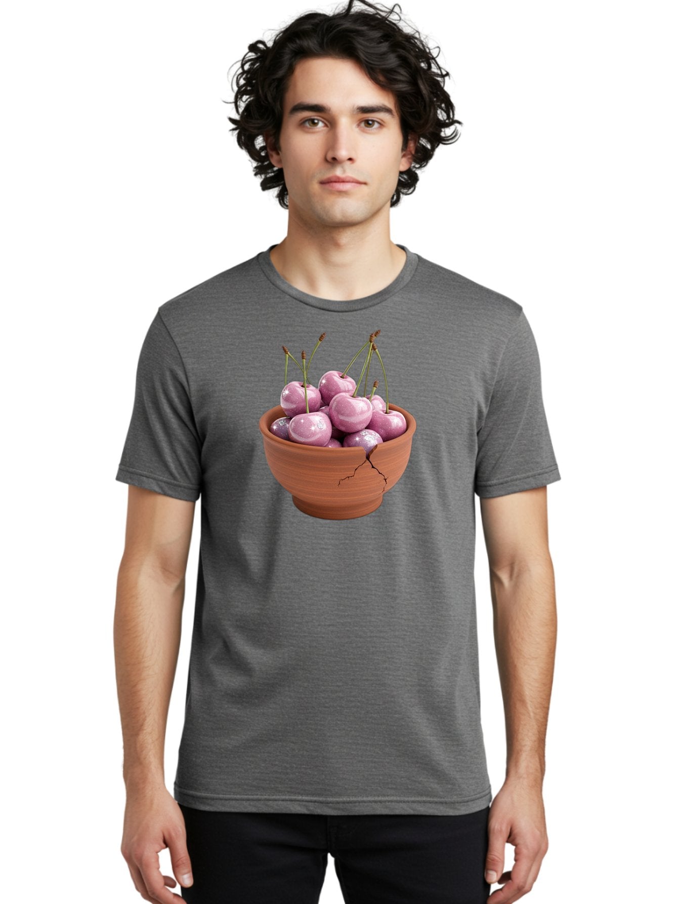 Cherries-In-Clay-Pot Men'S Graphic Tee, 100% Cotton, Comfortable Casual Summer Wear, Machine Washable, Vintage Camera, Old Camera, Antique Camera, Black Camera, Classic Photography, Photography Equipment, Nostalgic Device, Film Camera, Bai702 26